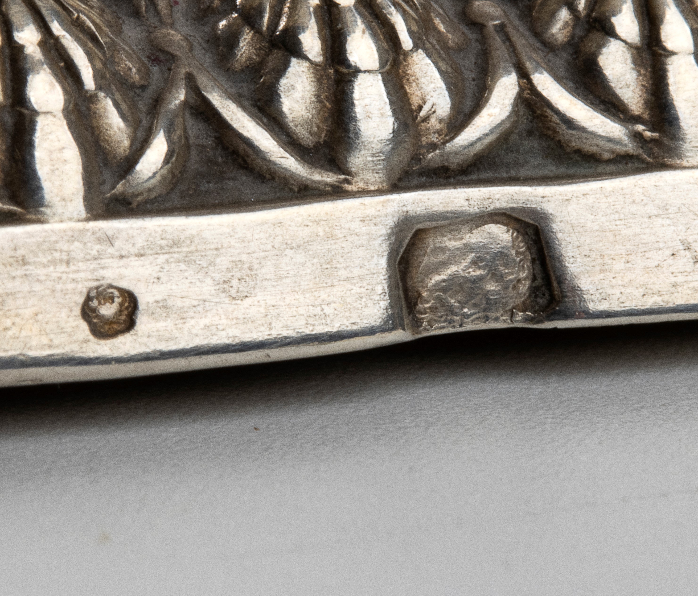 Saliera Francese in Argento