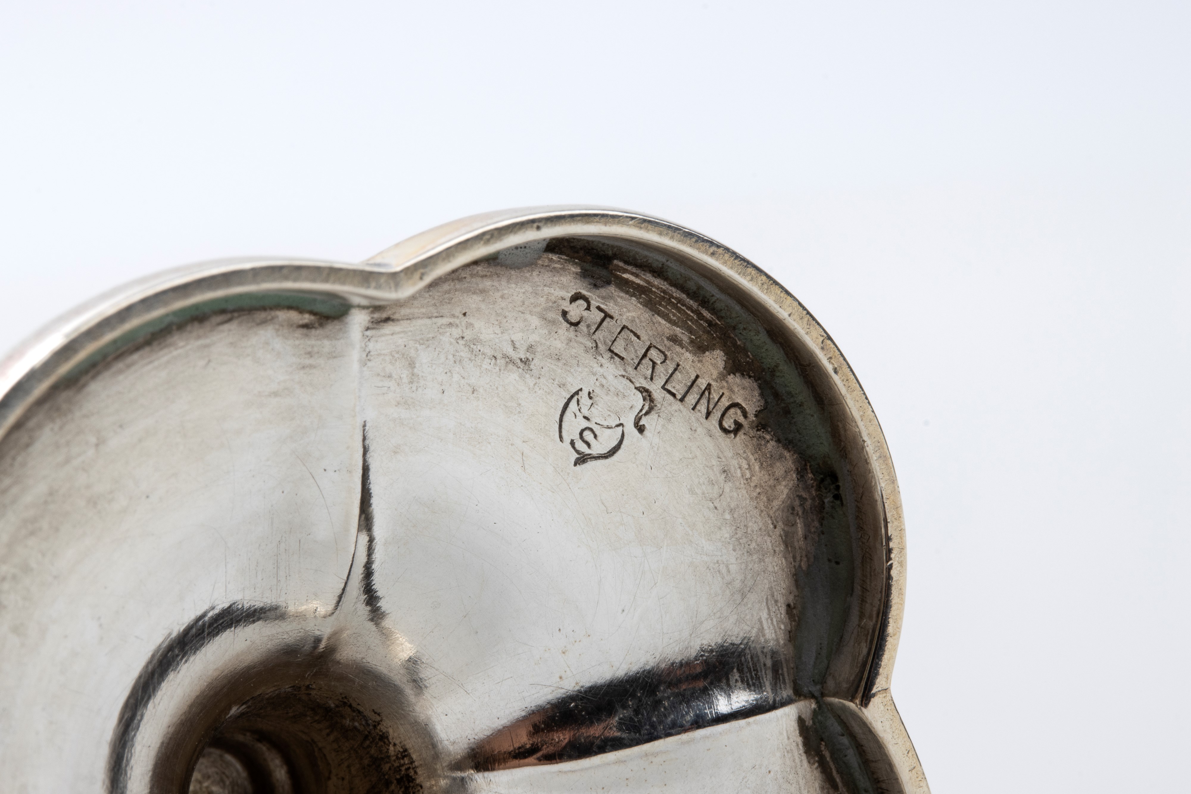 Gorham Manufacturing Co. - Coppia di Saliere Americane in Argento