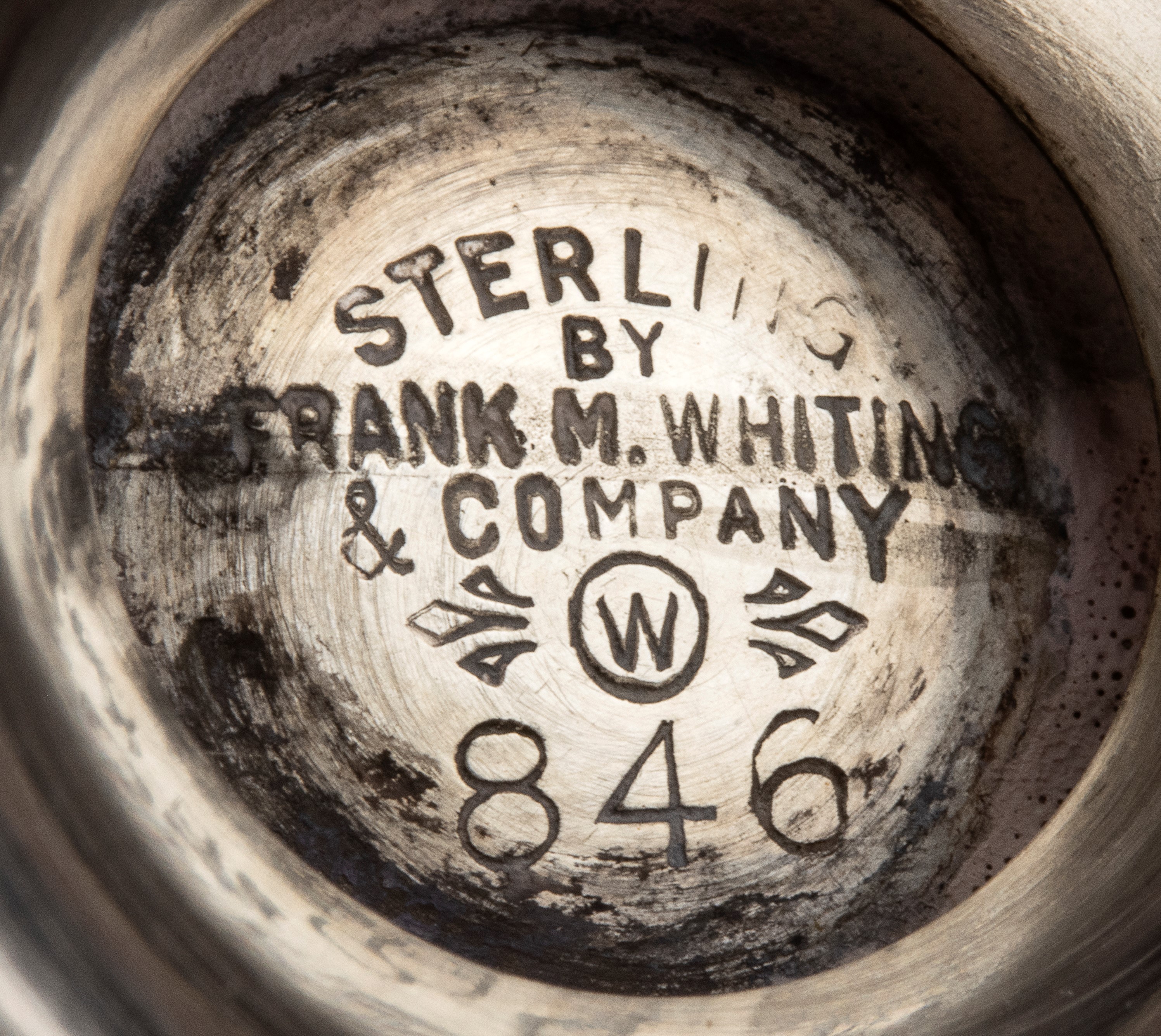 Frank M. Whiting & Company - Coppia di Saliere Americane in Argento