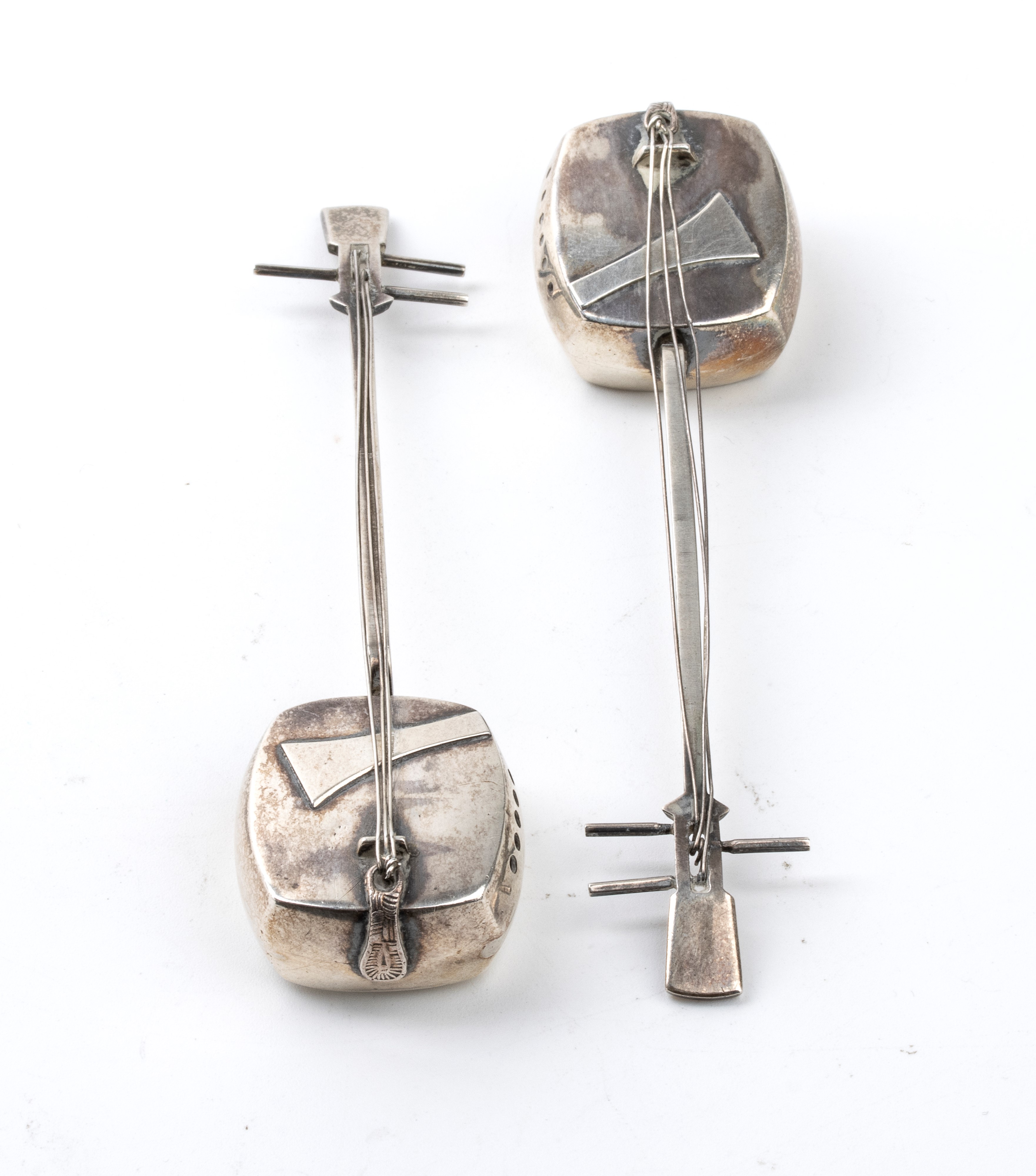 Coppia di Saliere in Argento
