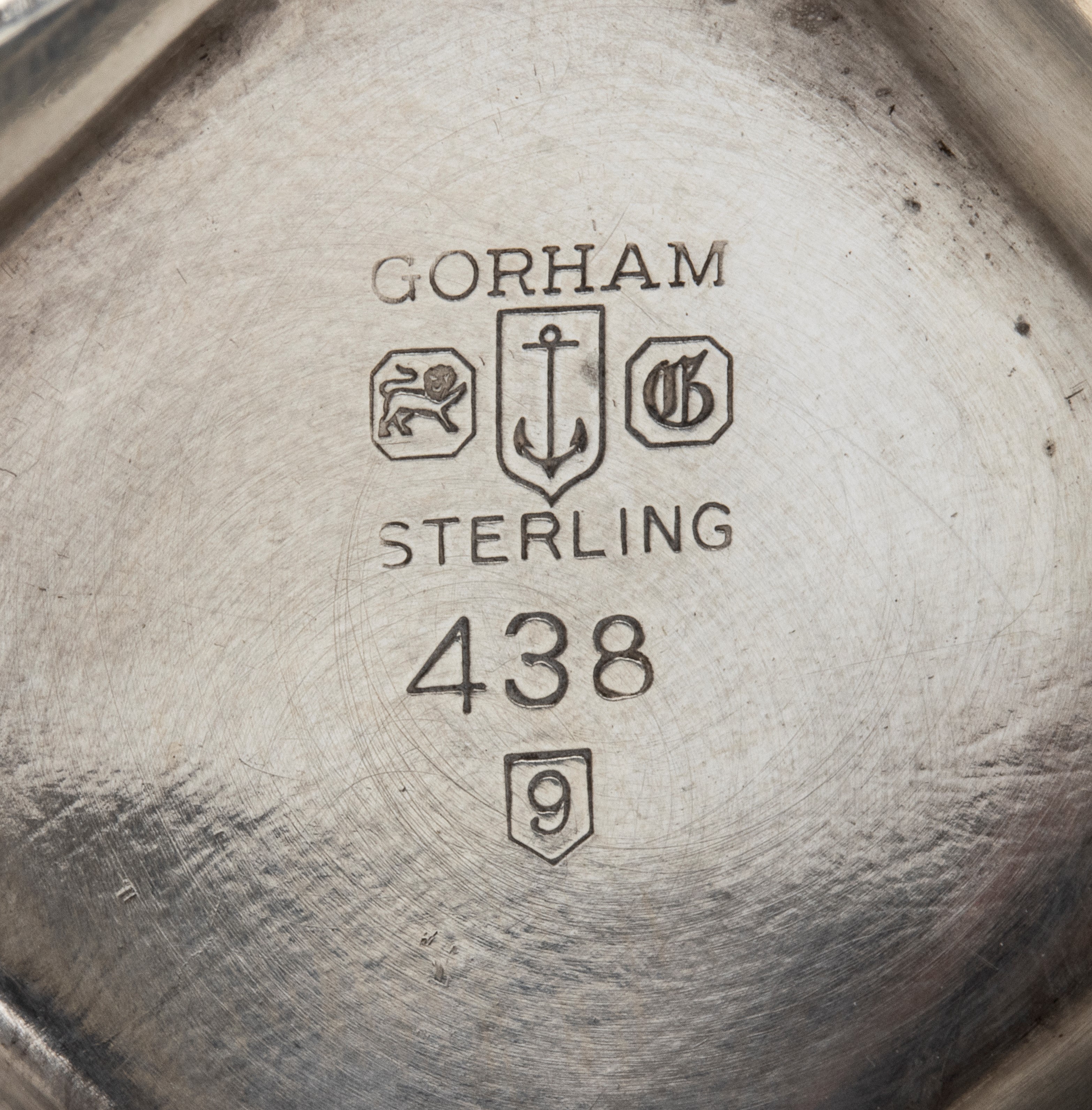 Coppia di saliere Art Nouveau in argento