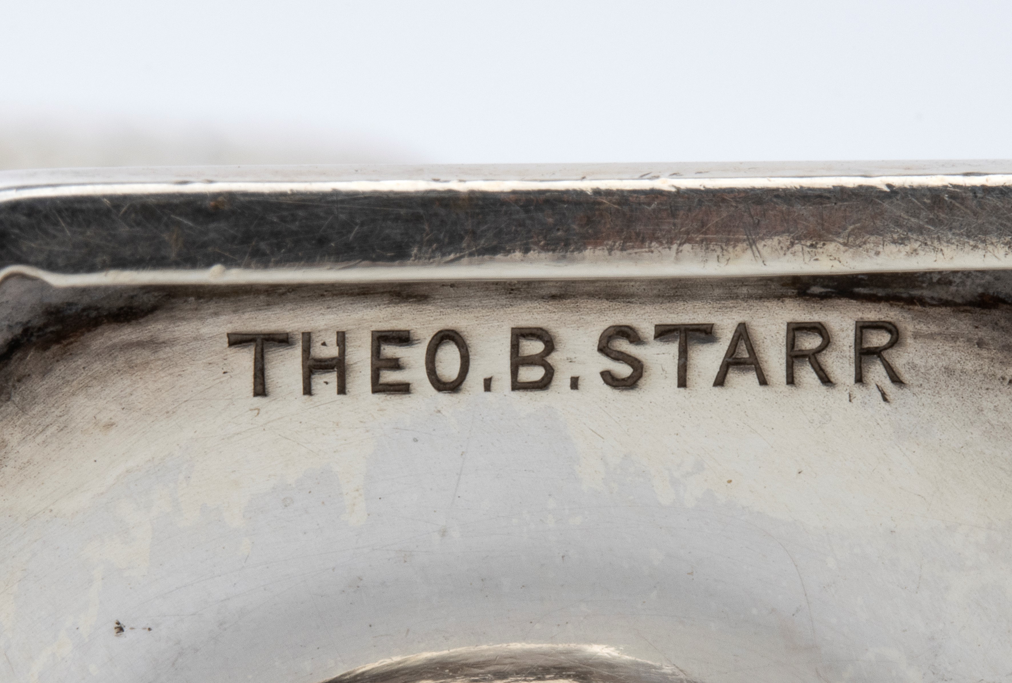 Theodore B. Starr - Coppia di Saliere Americane in Argento