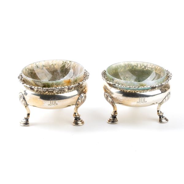 Tiffany &amp; Co.&#174; - Pair of American sterling silver salt cellars