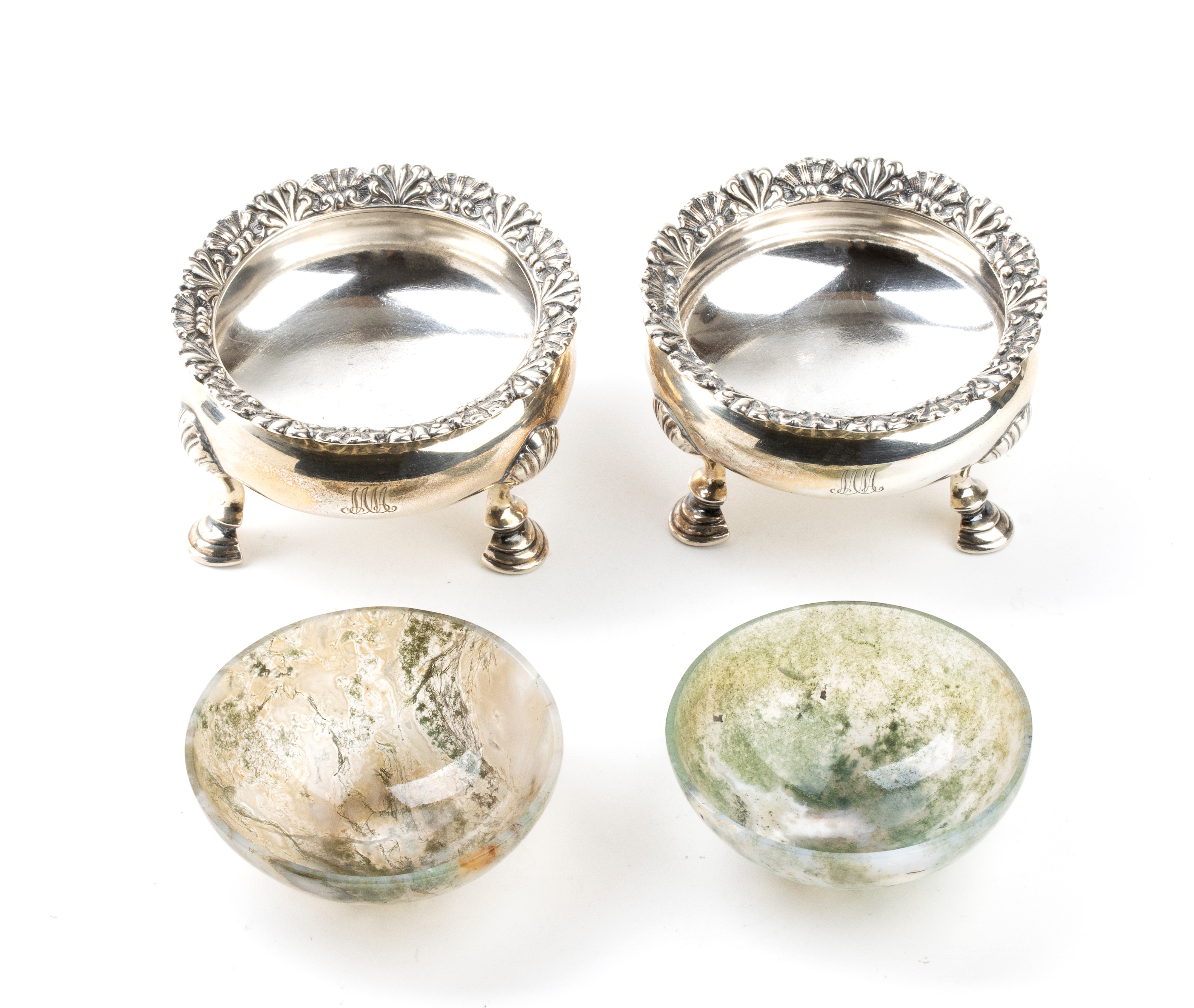 Tiffany & Co.® - Coppia di Saliere Americane in Argento