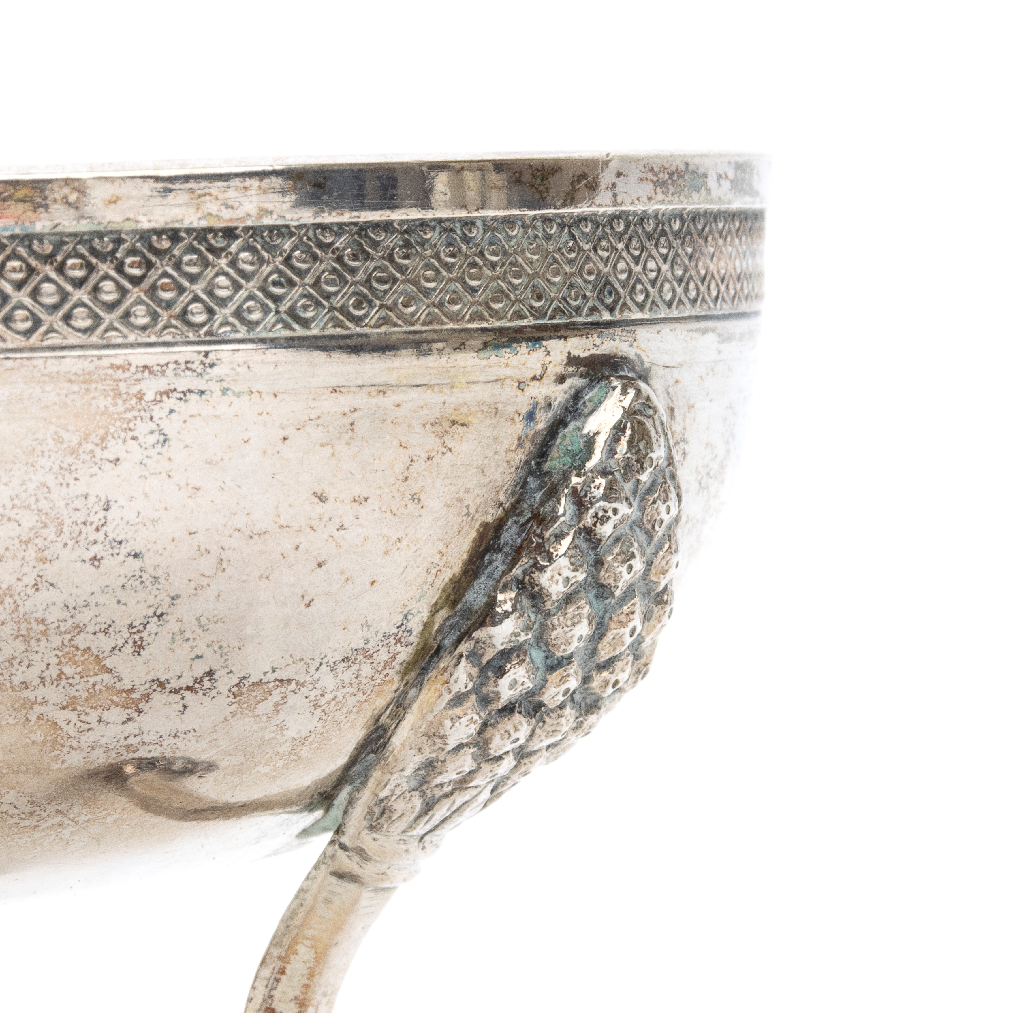Coppia di Saliere Italiane in Argento