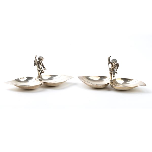 Tiffany &amp; Co.&#174; - Pair of sterling silver salt cellars