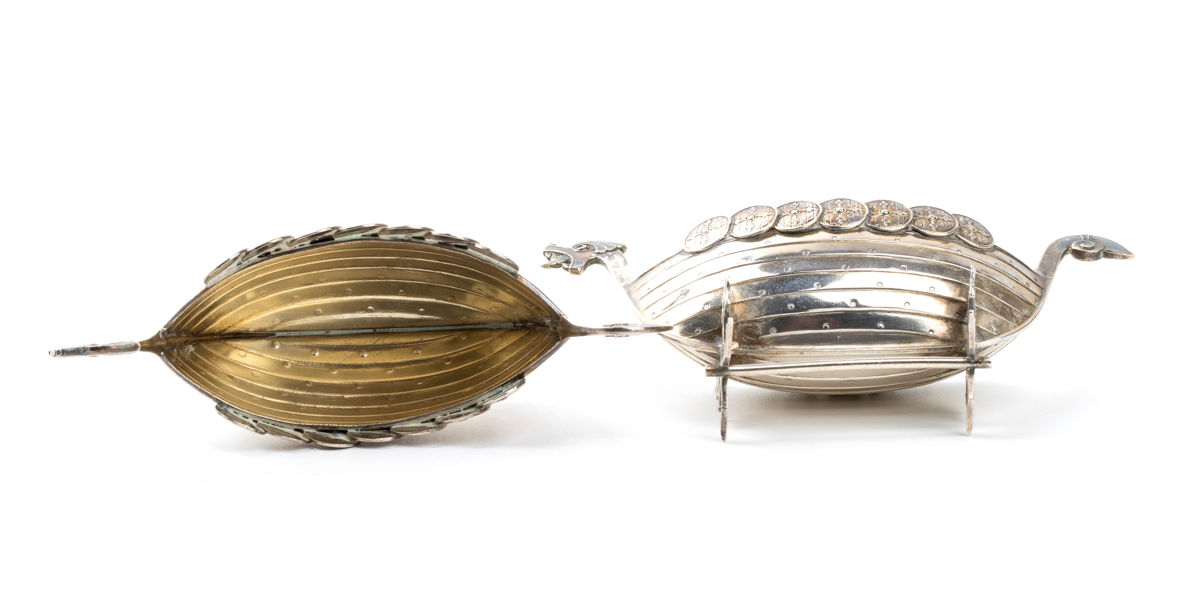 Coppia di Saliere in Argento