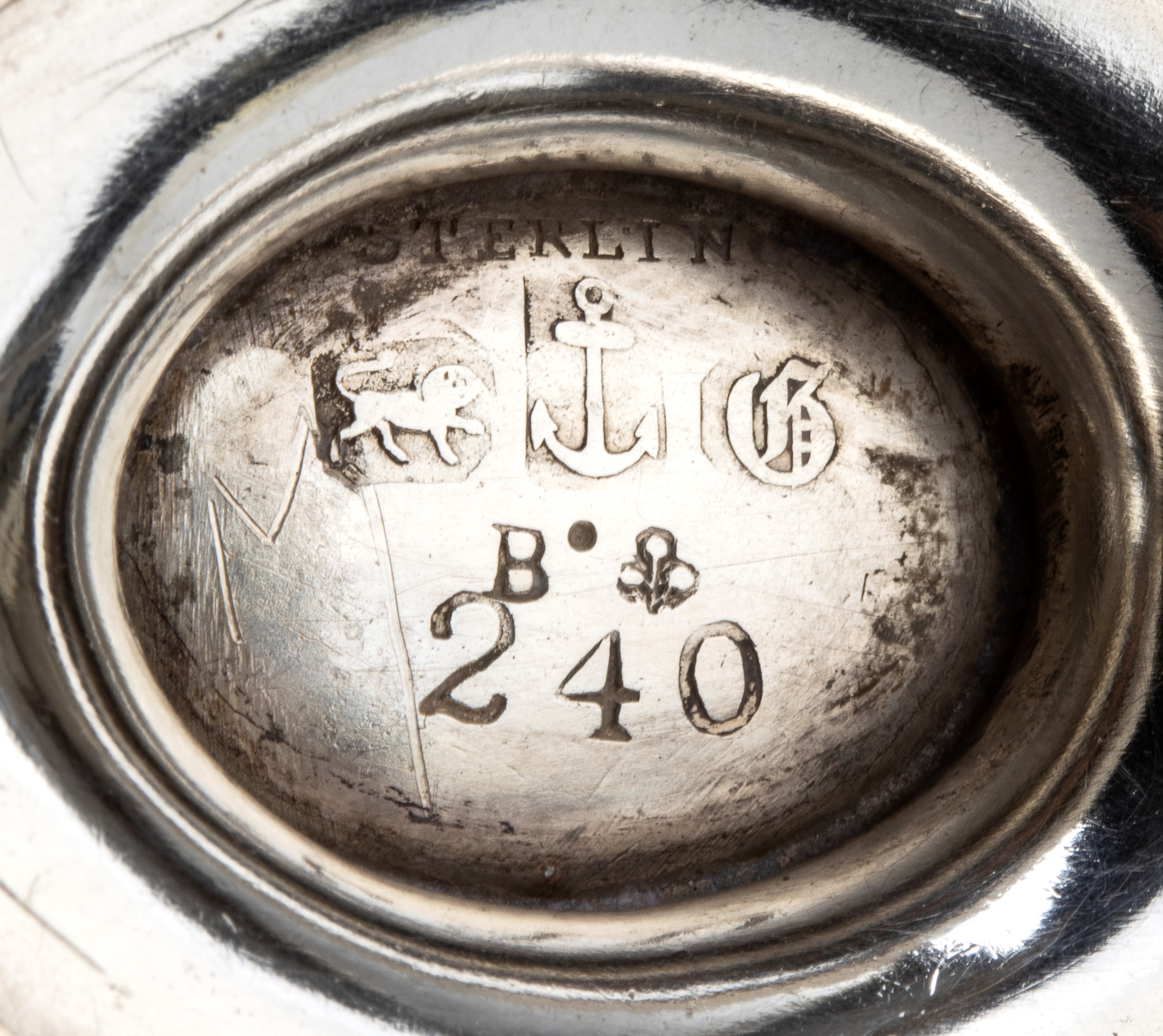 Gorham Manufacturing Co. - Coppia di Saliere Americane in Argento