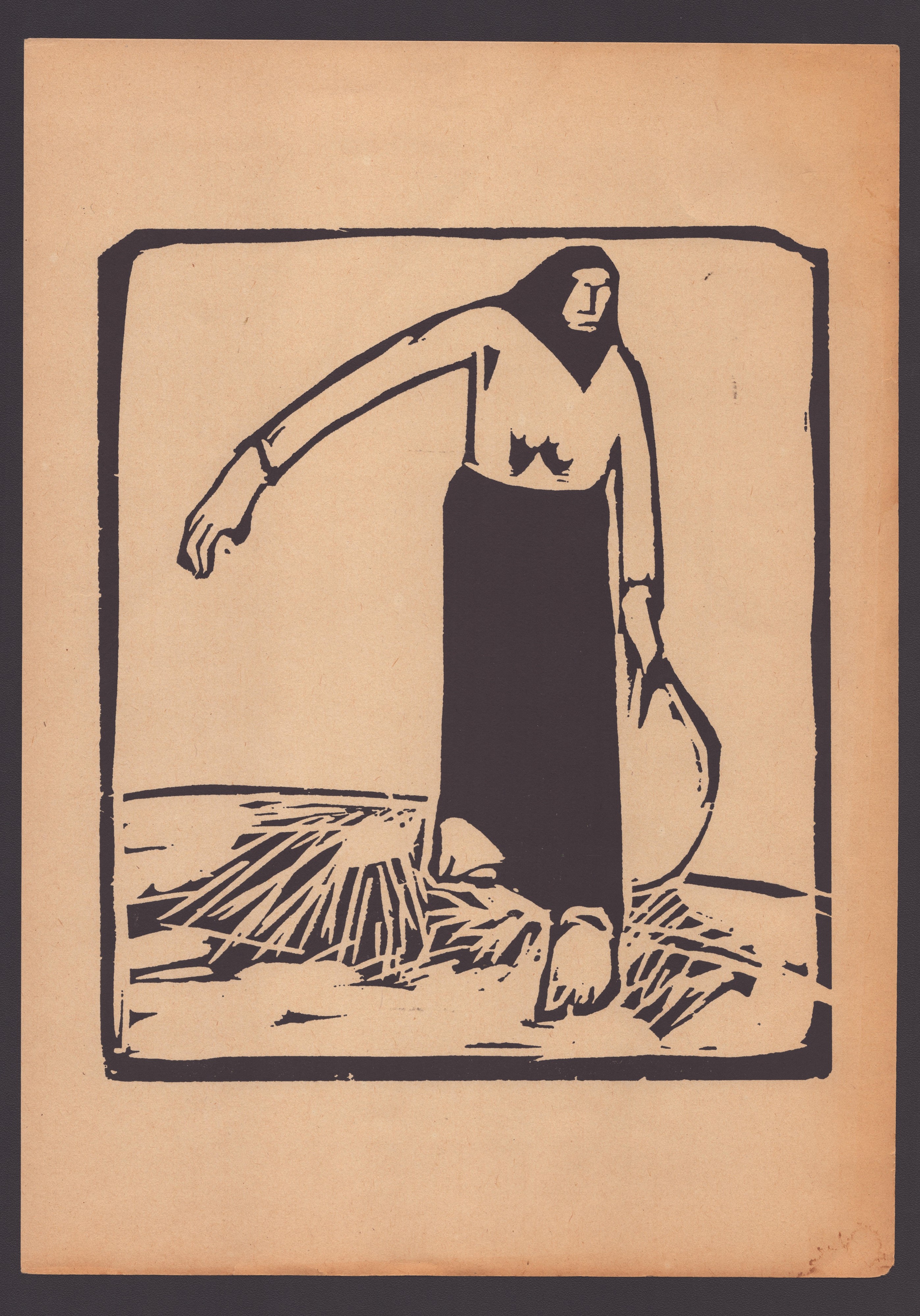 Lorenzo Viani Viareggio, 1882 - Lido di Ostia, 1936 - Lotto di Due Xilografie