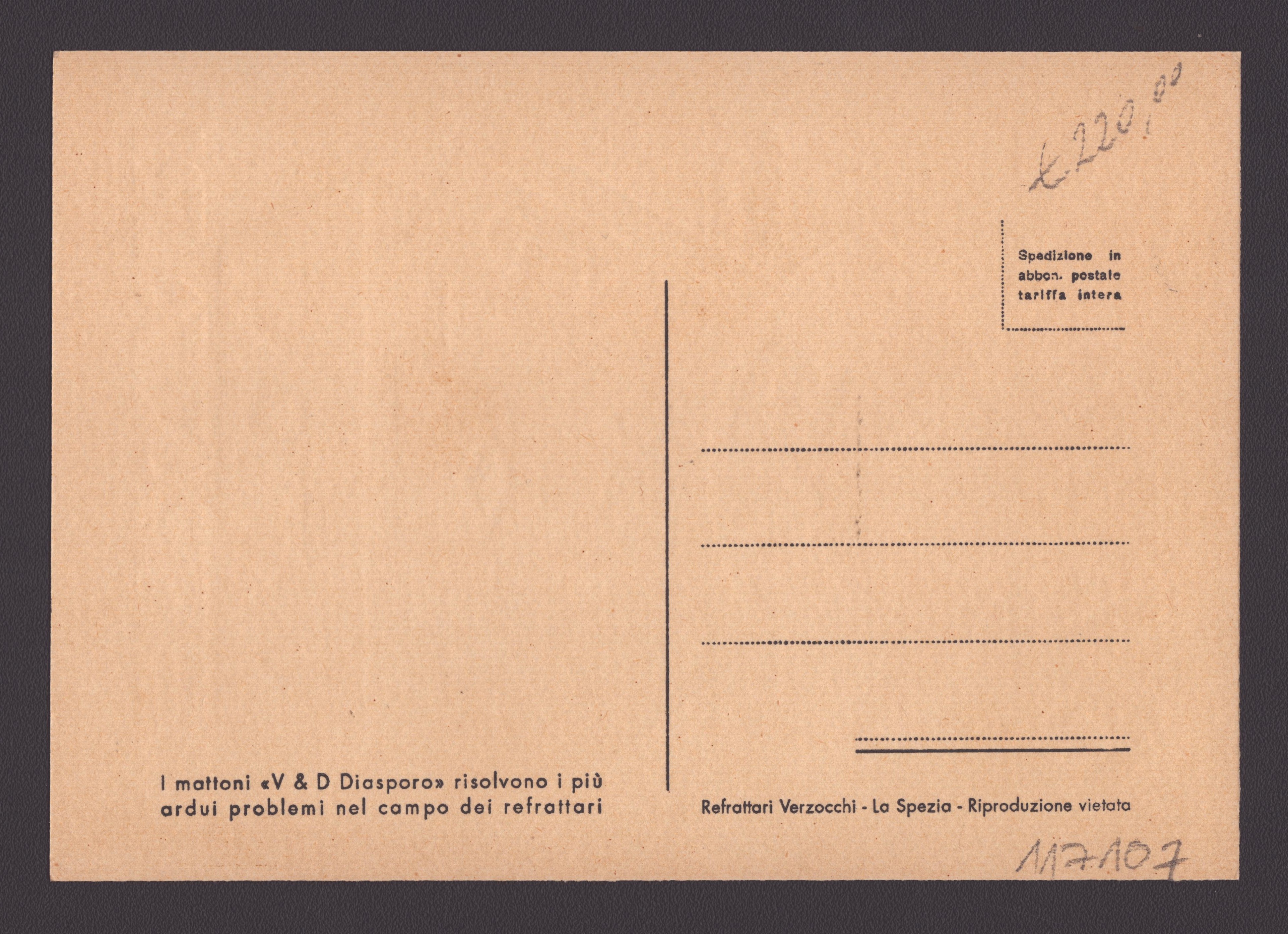 G. VERZOCHI – MATTONI REFRATTARI