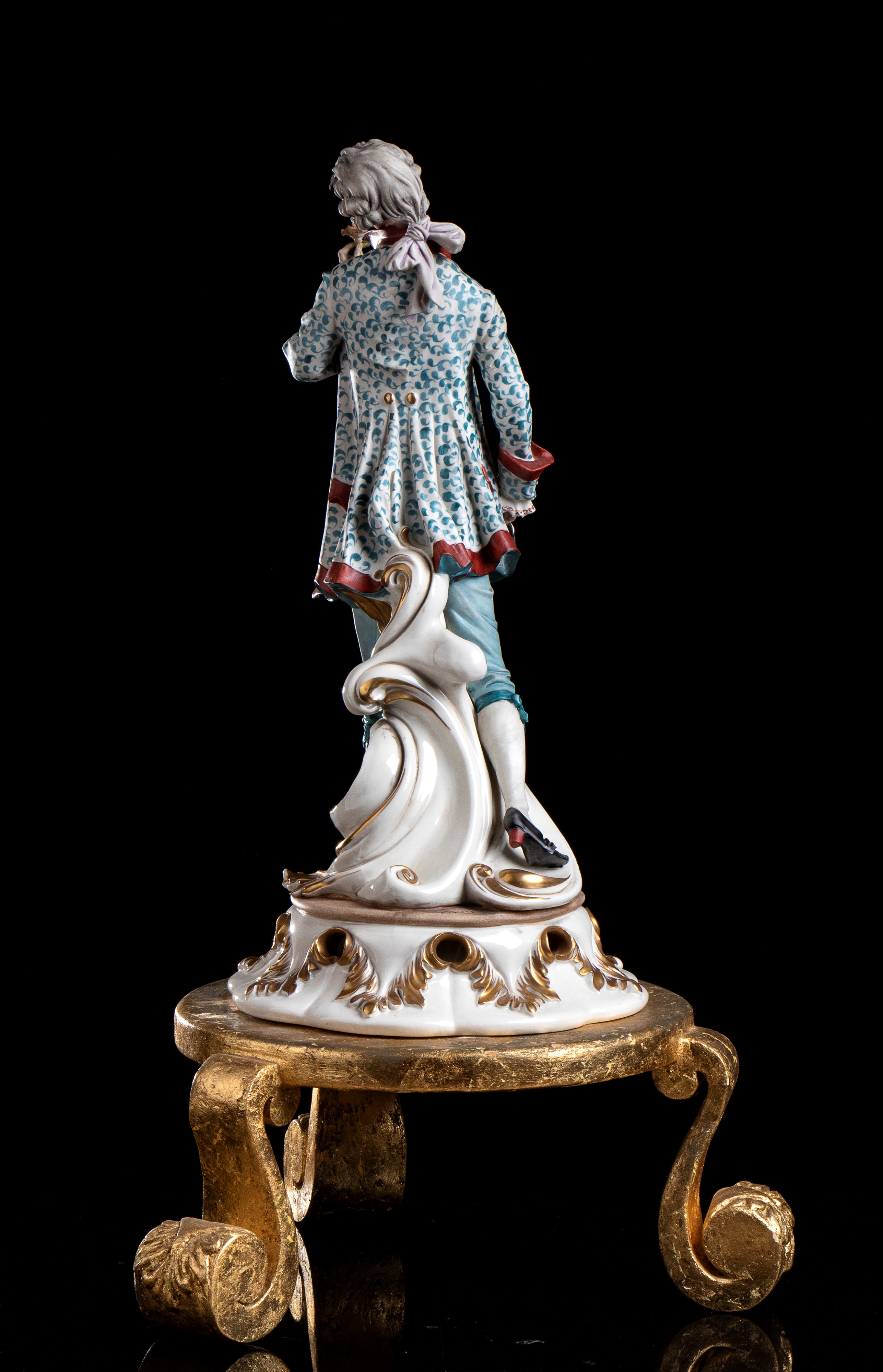 Tosca - Coppia di Figure Italiane in Porcellana