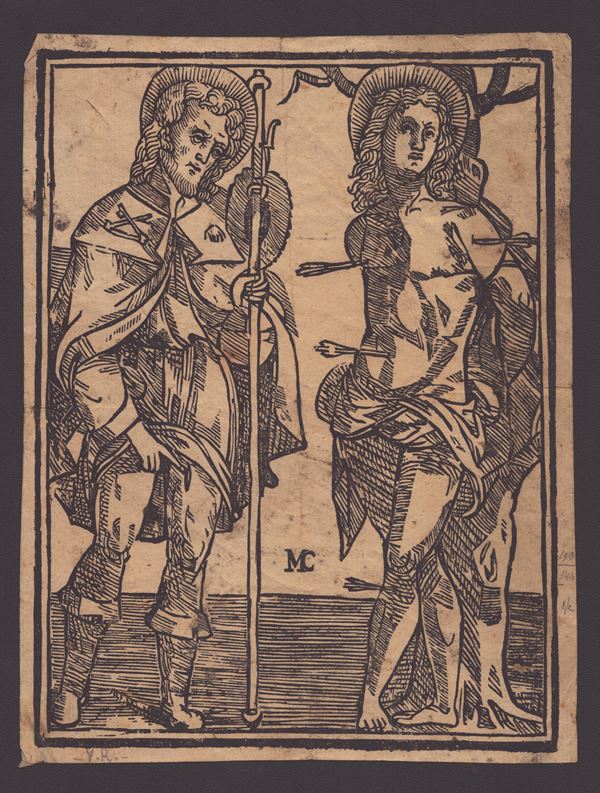 Monogrammista MC - Saint Rocco and Saint Sebastian