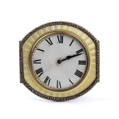 Orologio da Tavolo Art Déco con Smalti