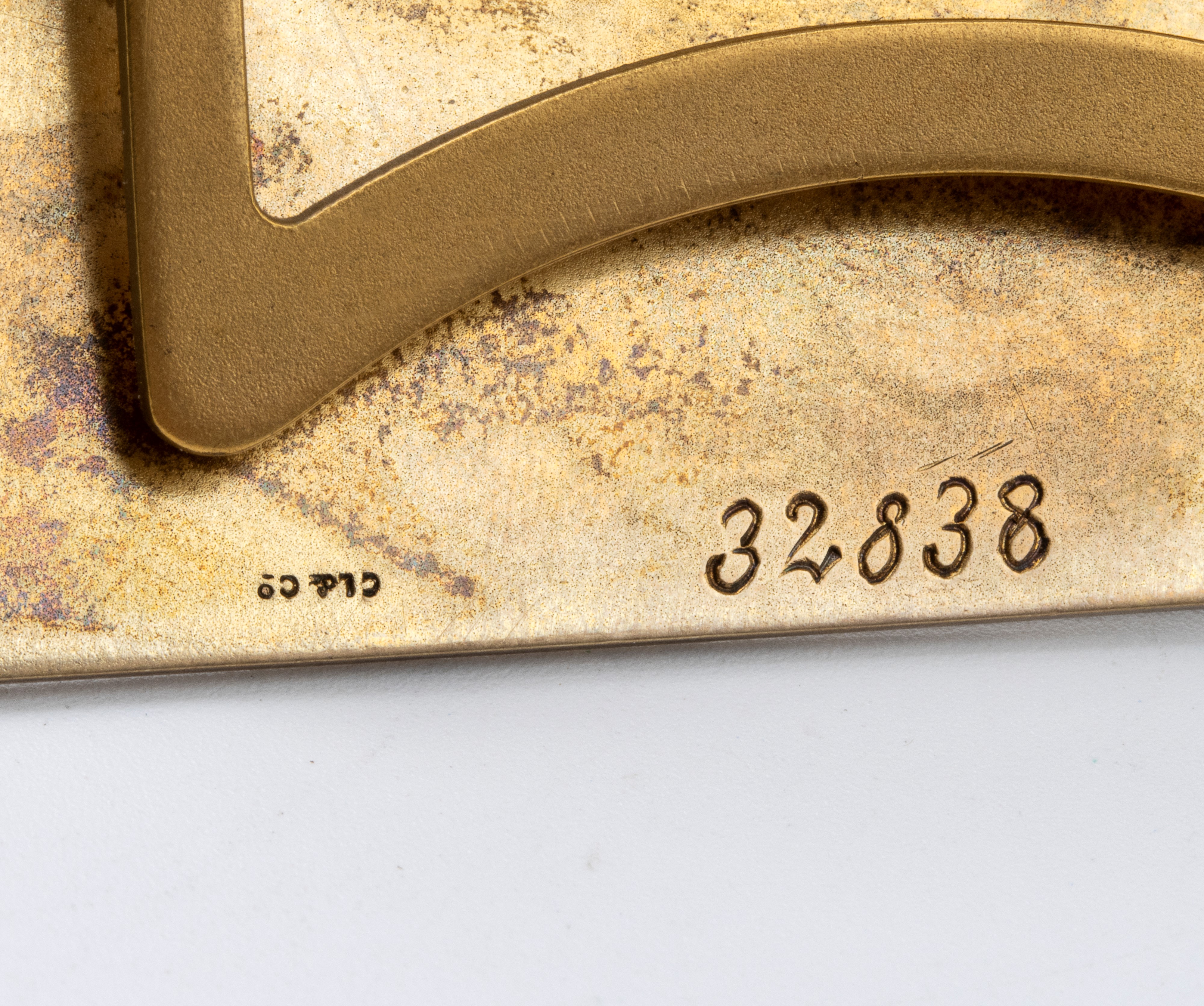 Asprey & Co Ltd - Orologio da Tavolo Art Déco in Metallo Dorato e Smalti