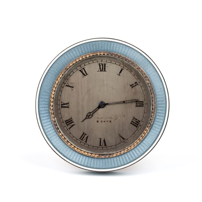 Charles Frodsham & Co - Orologio da Tavolo Art Déco con Smalti