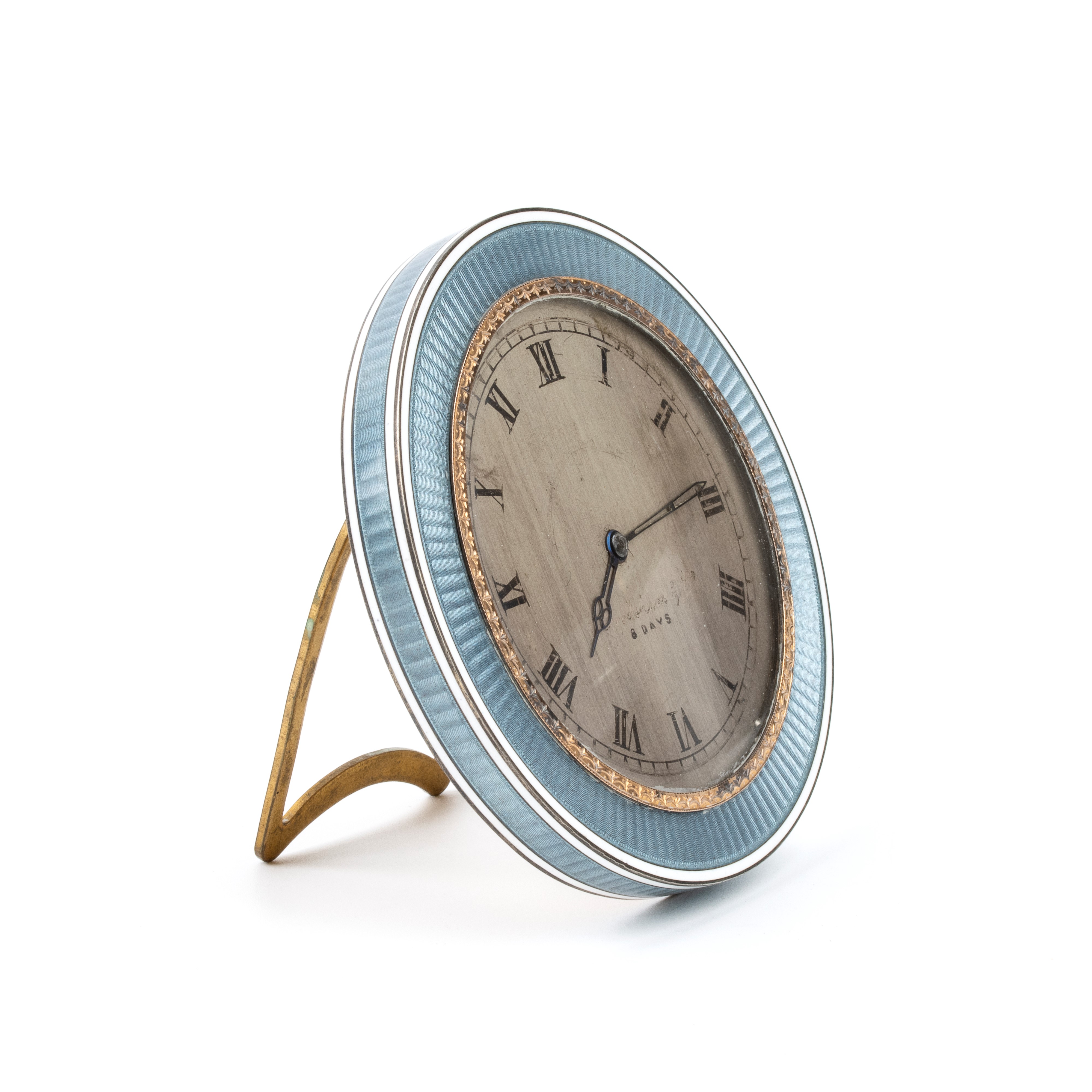 Charles Frodsham & Co - Orologio da Tavolo Art Déco con Smalti