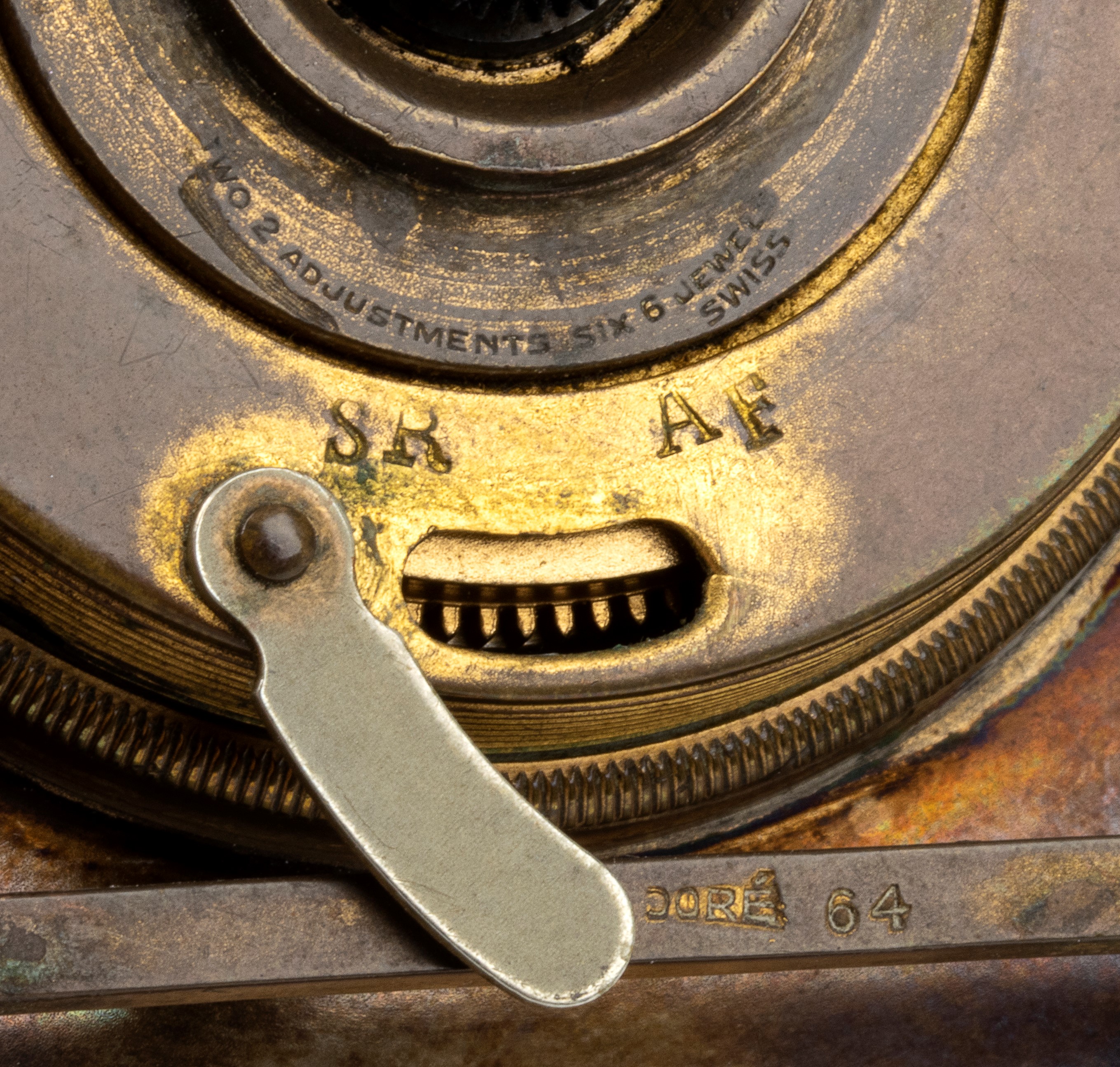 Orologio da tavolo Art Déco in argento e smalti