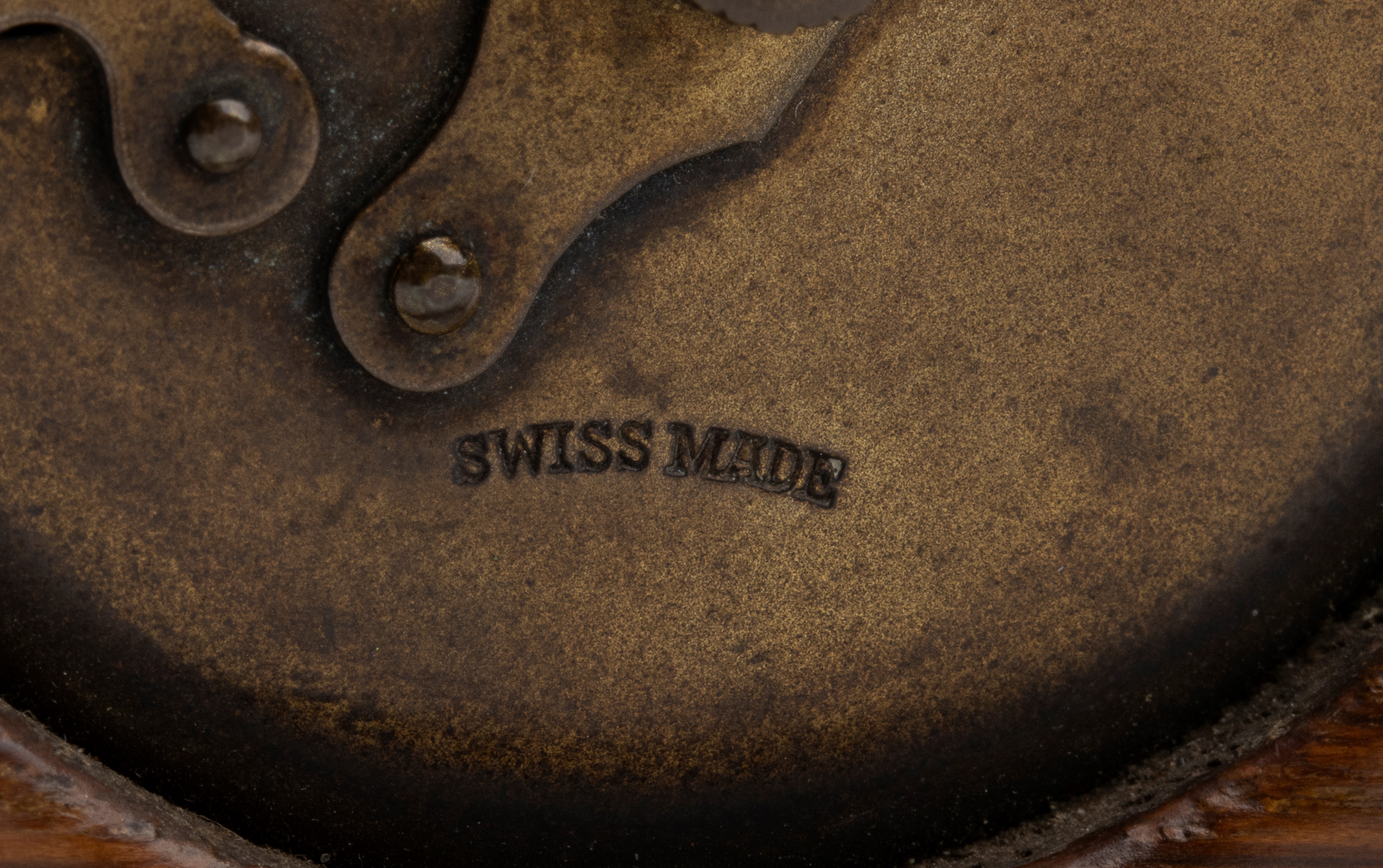 Orologio da tavolo Art Déco in argento e smalti