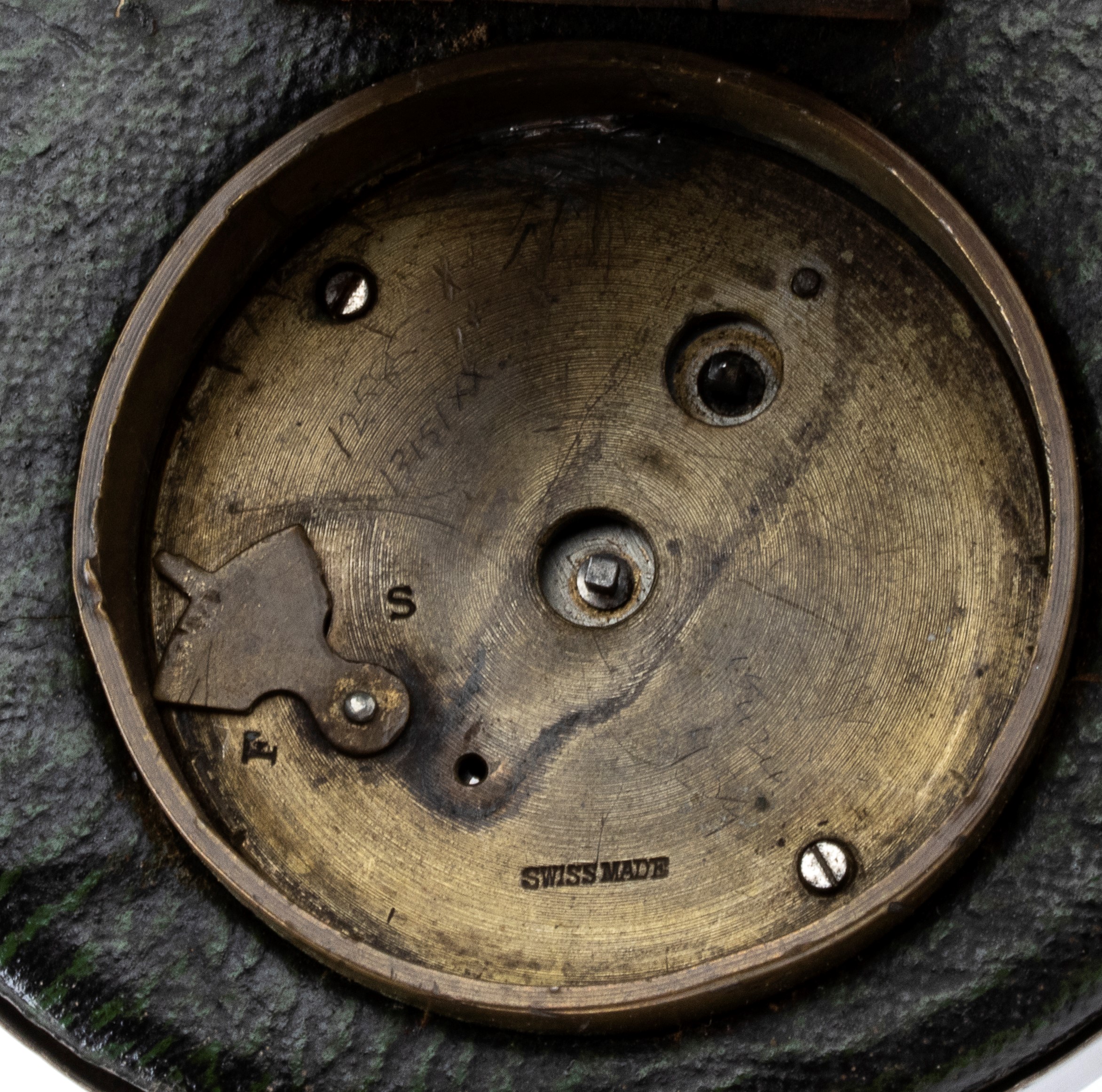 Henry Williamson Ltd - Orologio da Tavolo Art Déco con Smalti