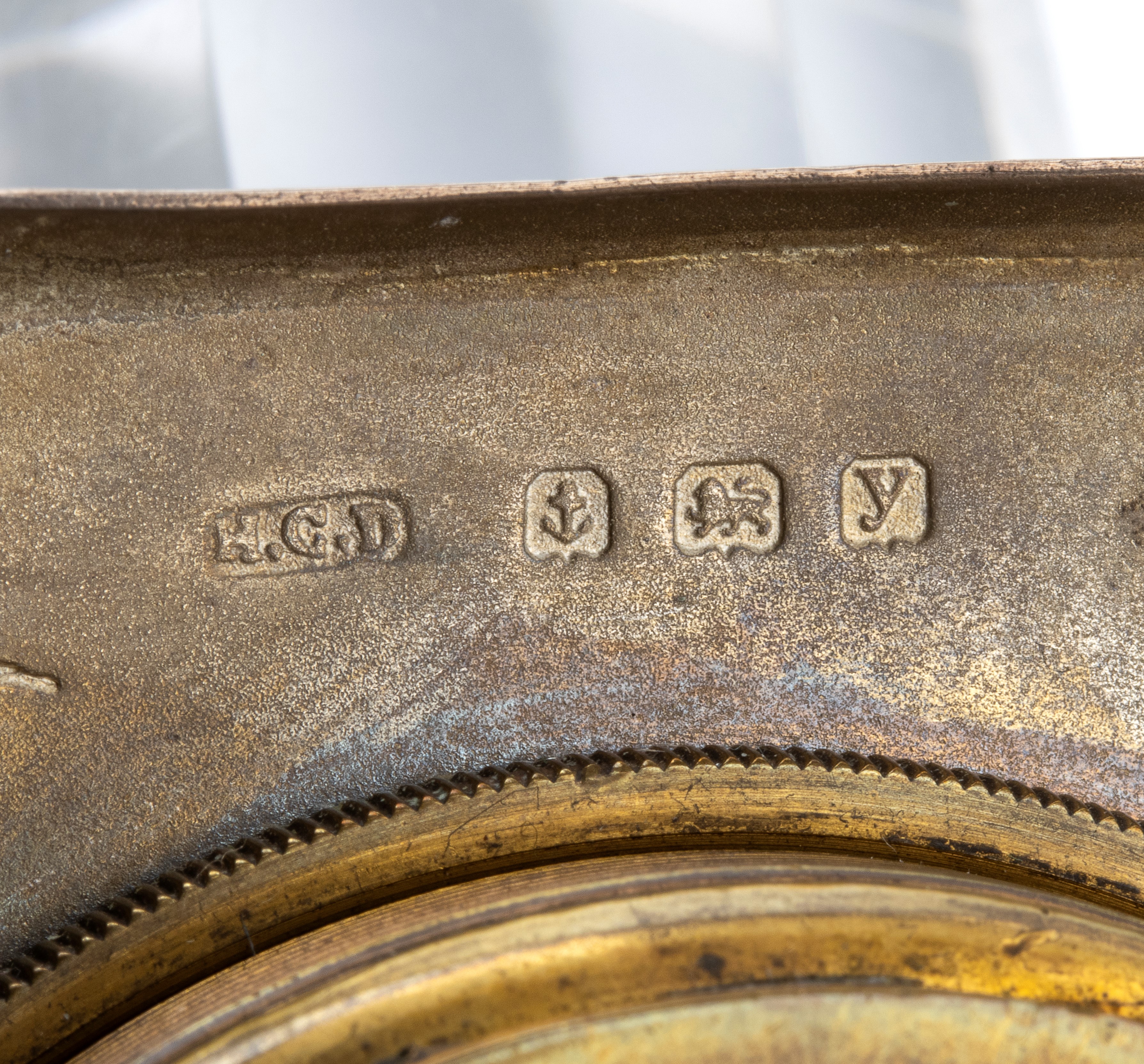 Orologio da tavolo Art Déco in argento e smalti