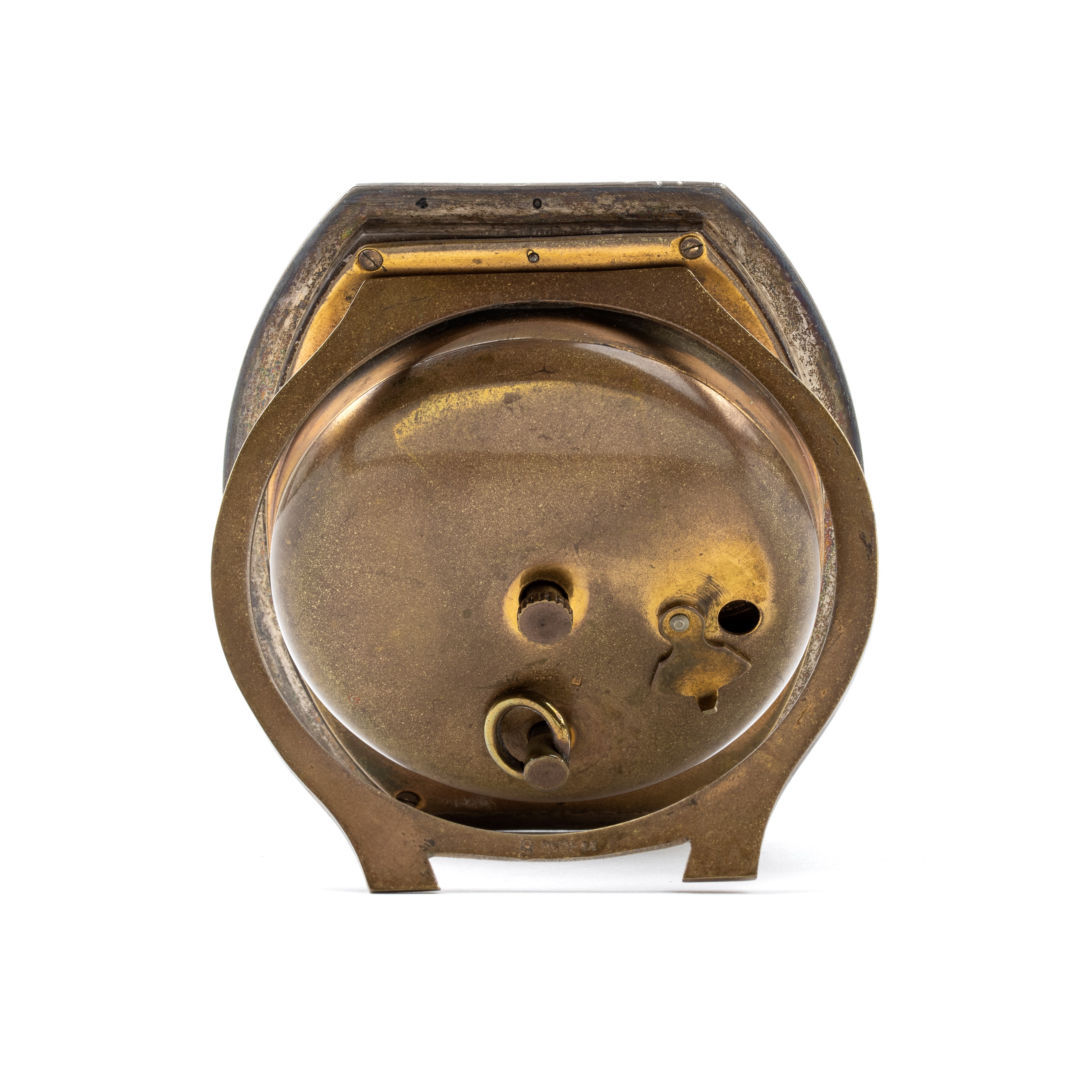 Orologio da Tavolo Art Déco con Smalti
