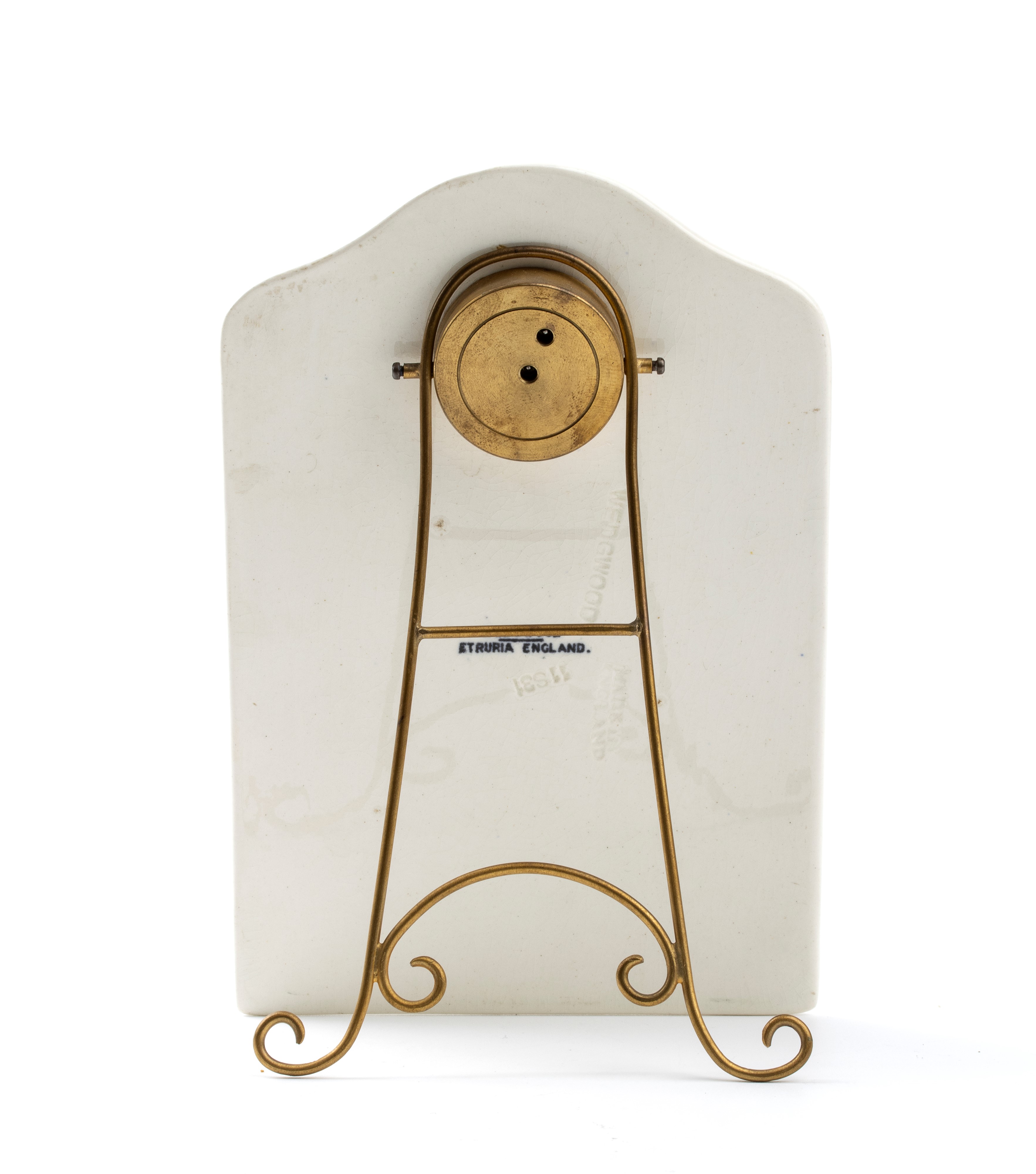 Orologio da tavolo in ceramica