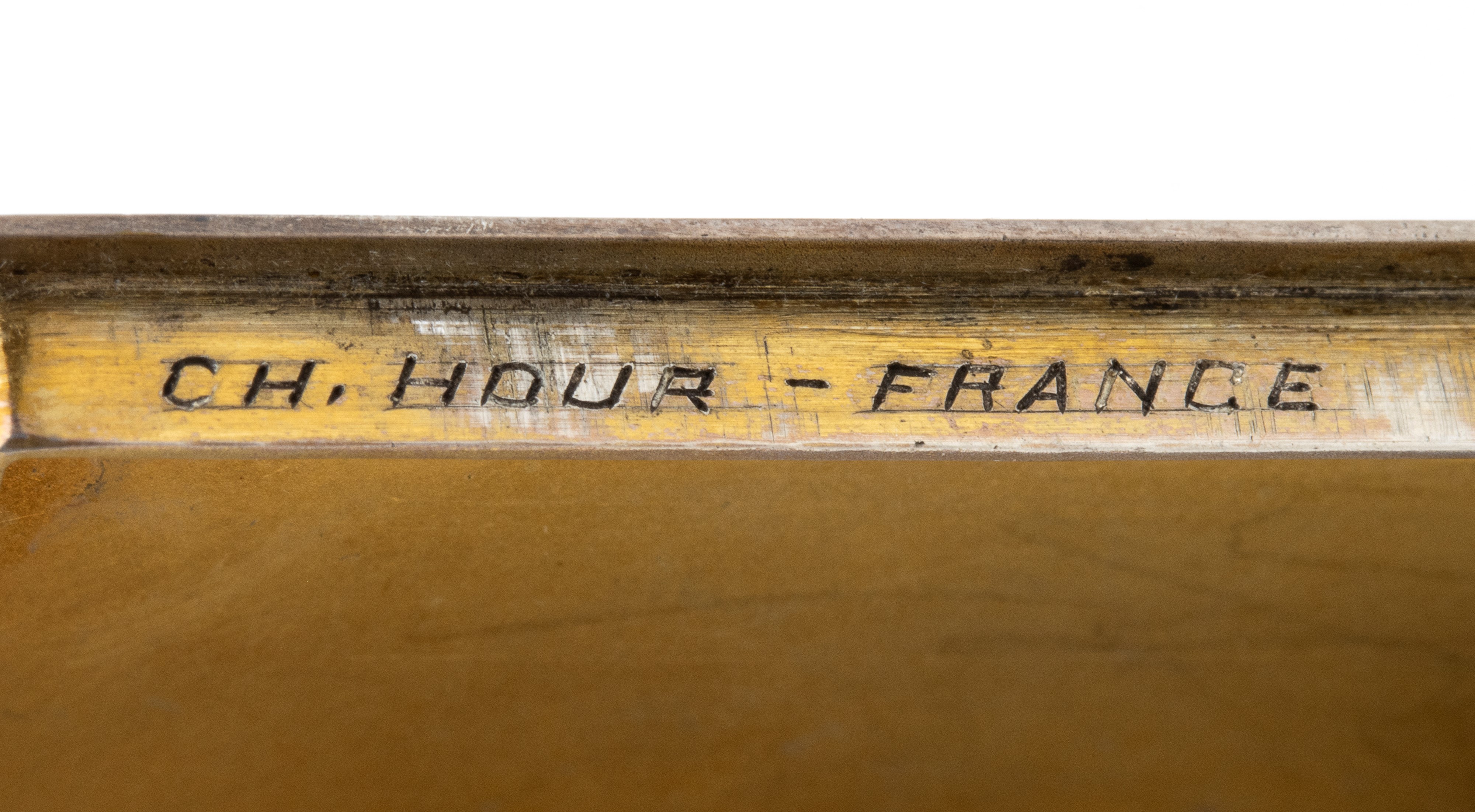 Orologio da tavolo Art Déco in argento e smalti