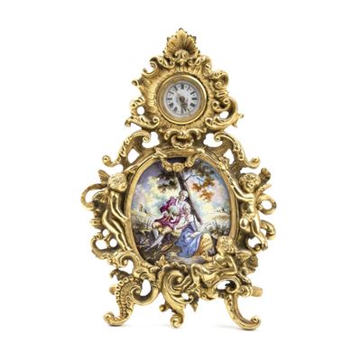 Orologio da Tavolo con Smalti
