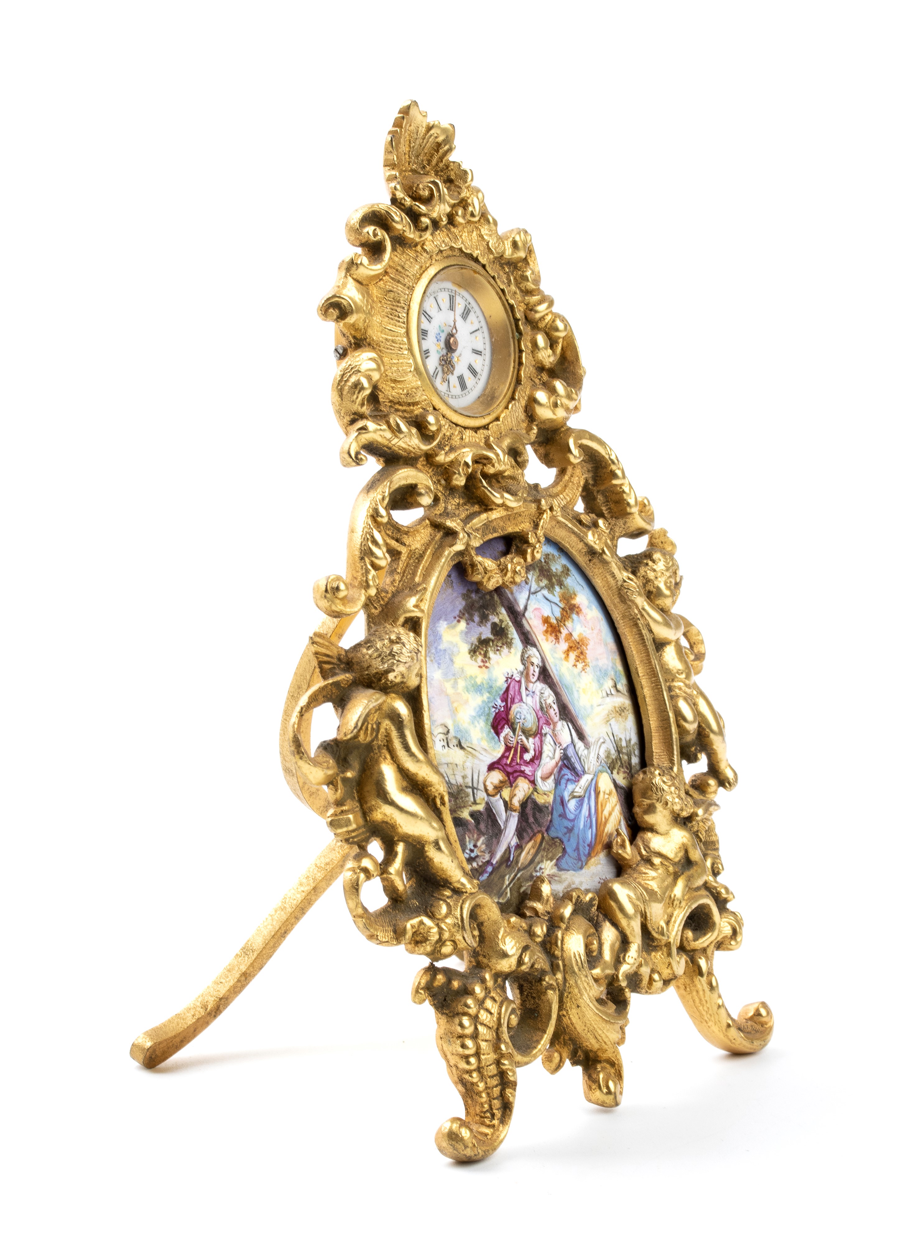 Orologio da Tavolo con Smalti