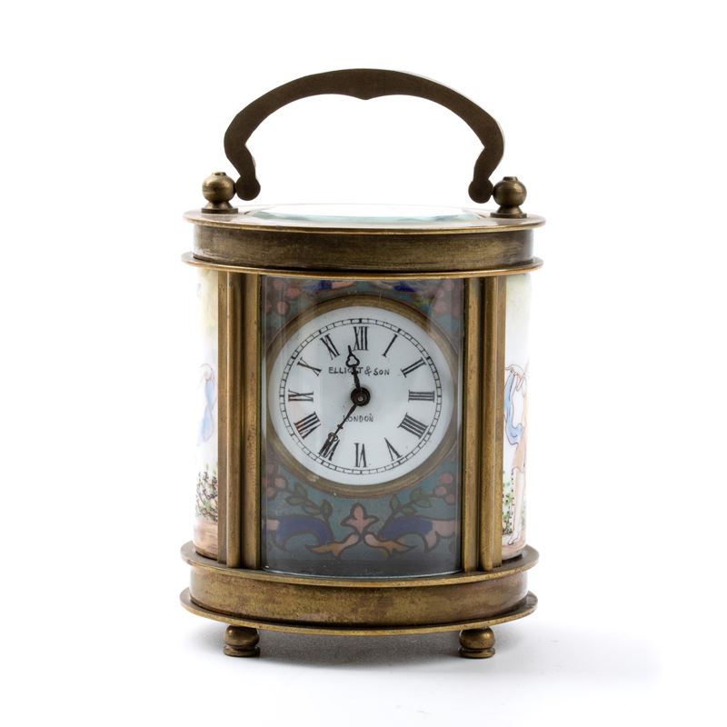 Elliott & Son - Orologio da Tavolo con Smalti