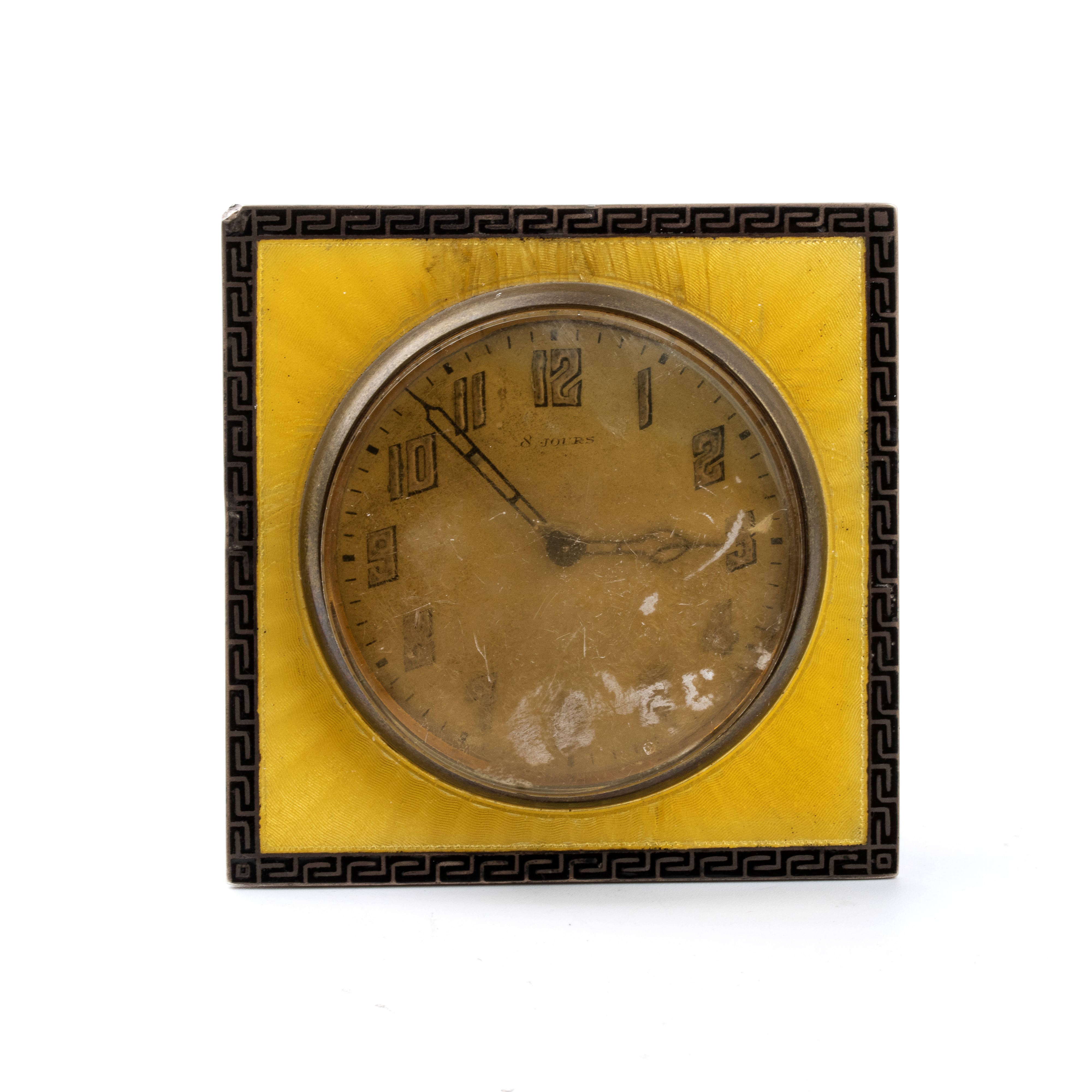 A Schild & Co. - Orologio da Tavolo Art Déco con Smalti