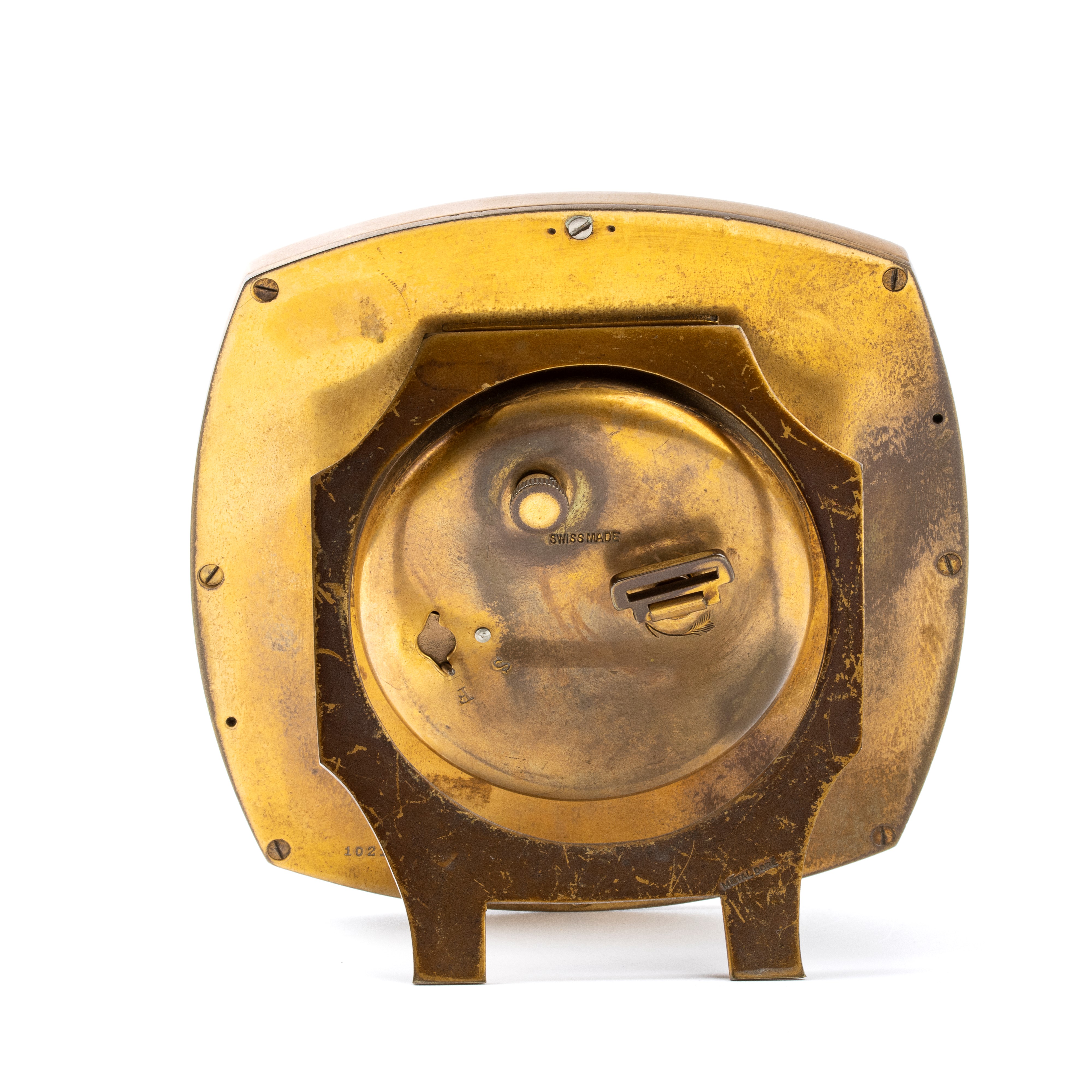 Orologio da Tavolo Art Déco con Smalti