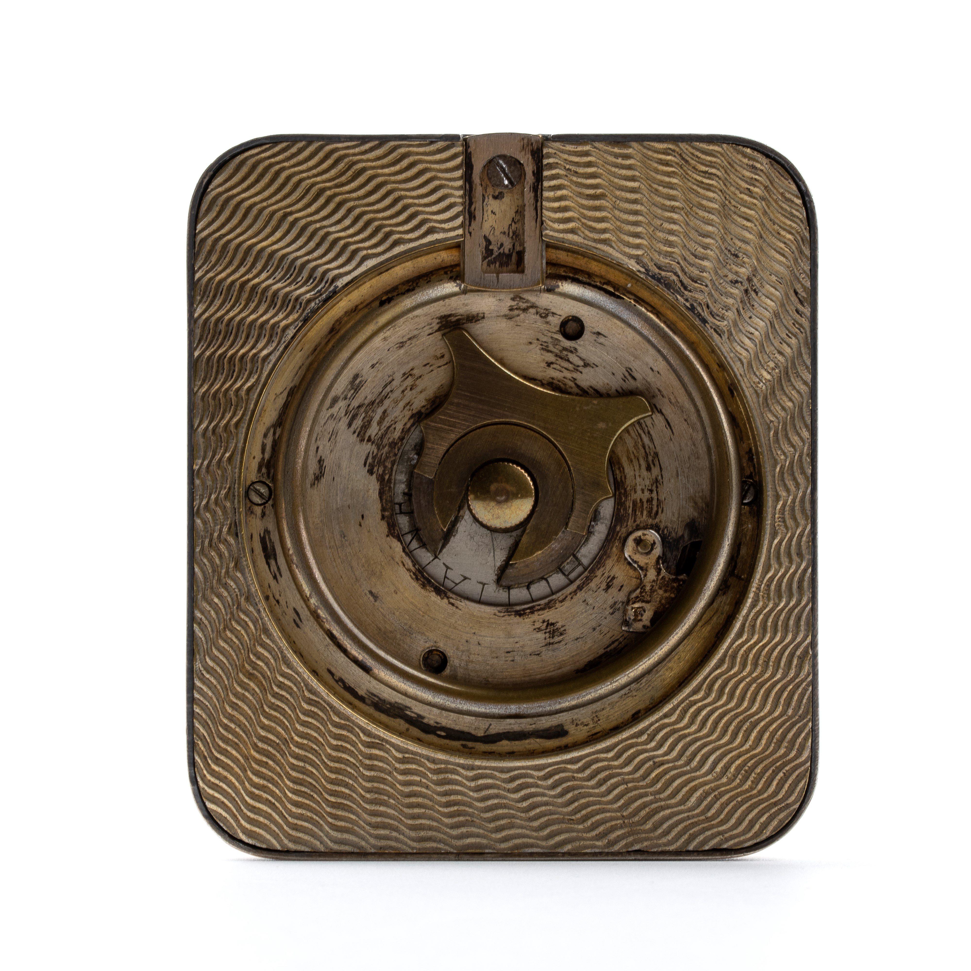 Huitaine - Orologio da Tavolo Art Déco con Smalti
