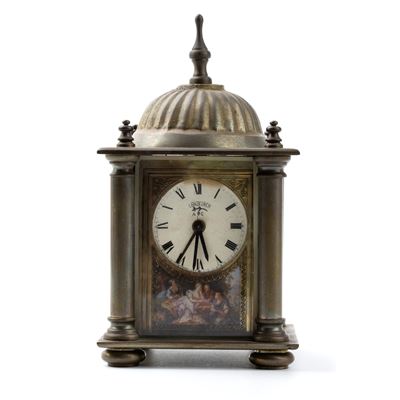 Orologio Sveglia da Tavolo in Ottone