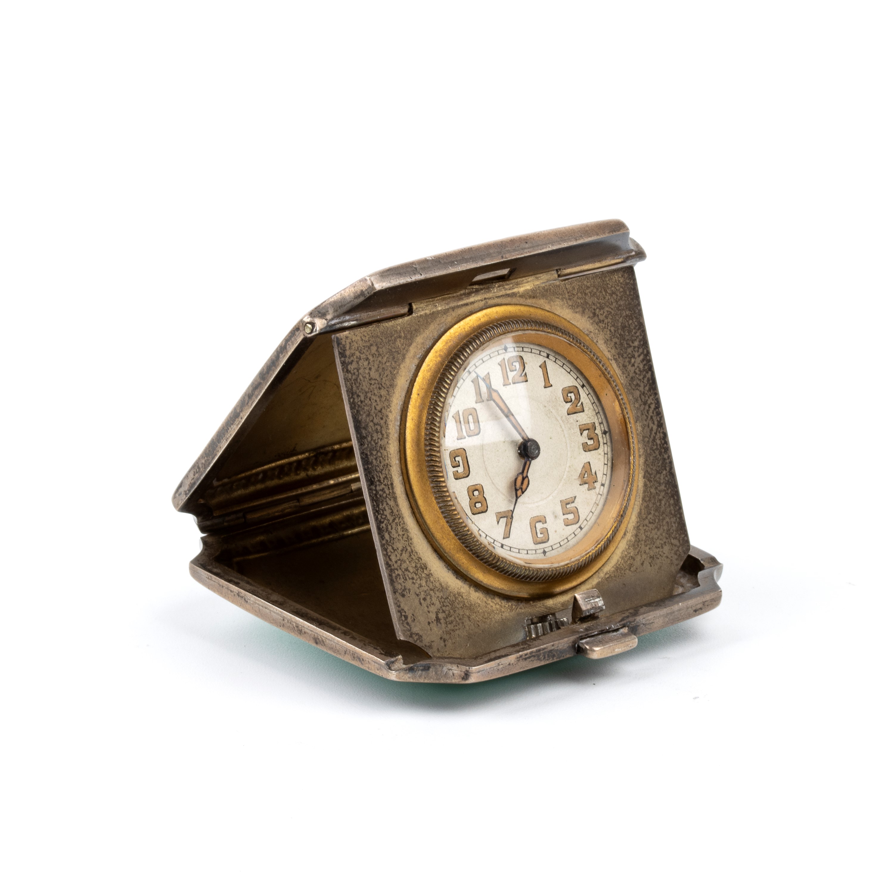 Henry Matthews - Orologio da Tasca Art Déco in Argento e Smalti