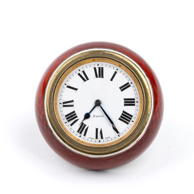 Orologio da Tavolo Art Déco con Smalti