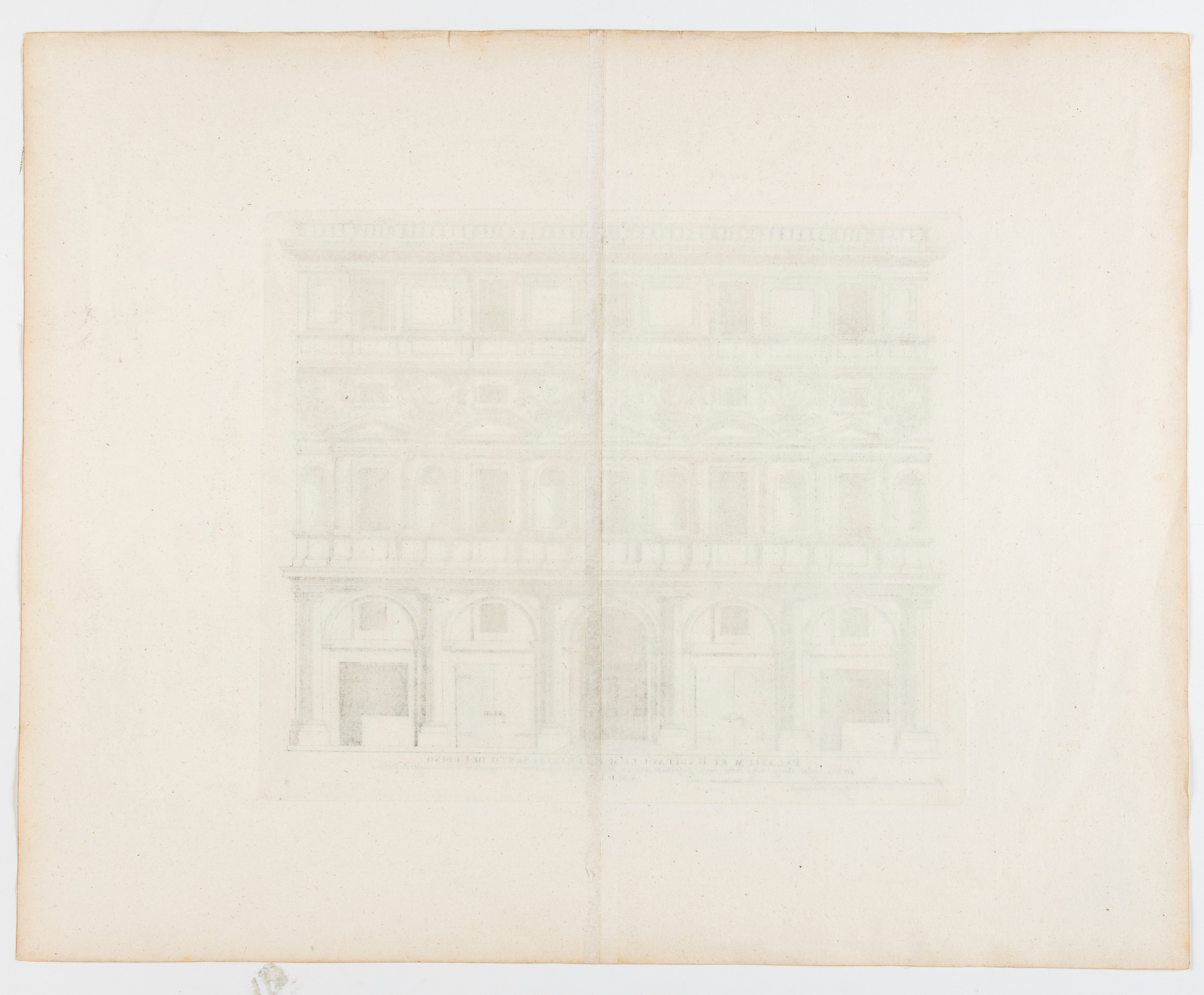Pietro Ferrerio - Palazzo De Chigi alla Lungara | Palazzo Branconio Dell'aquila | Palazzo del Car...