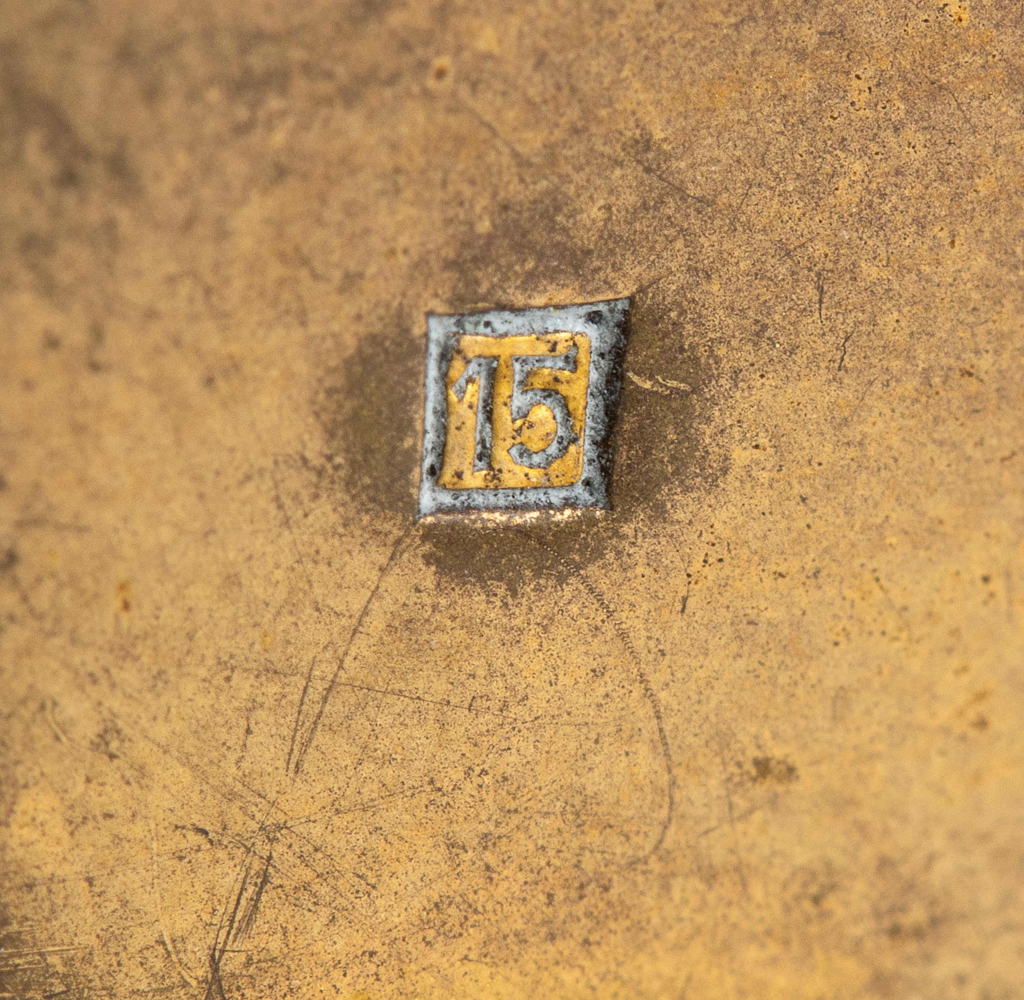 Kienzle (?): Orologio da tavolo Art Déco in avorio e smalti