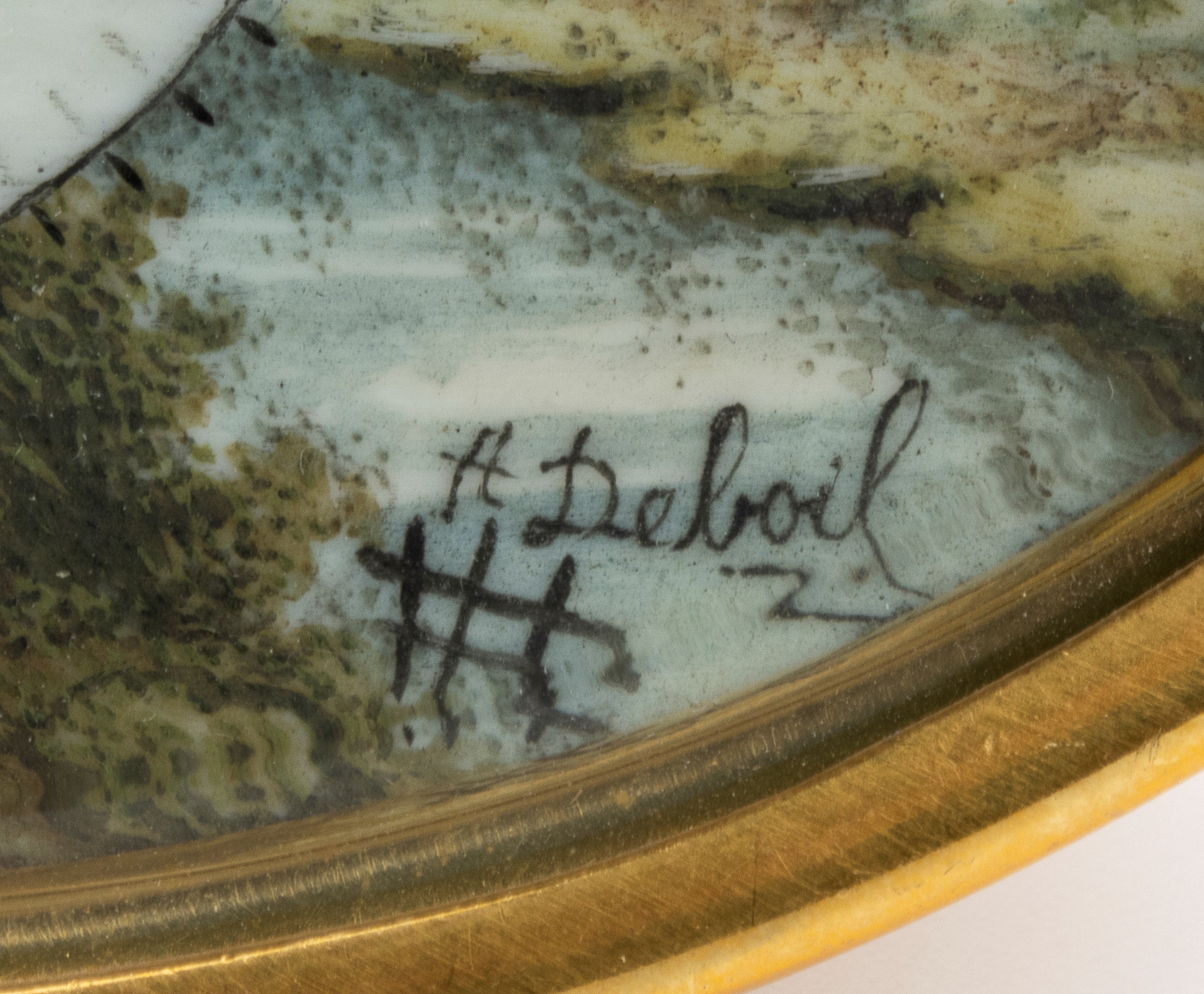 Orologio da Tavolo Art Déco con Smalti Policromi