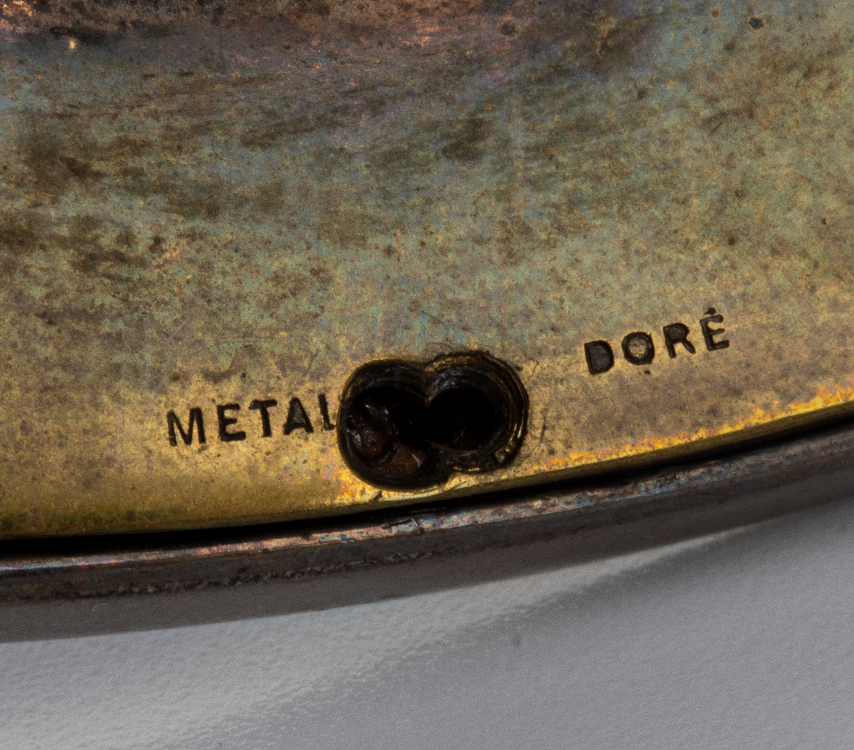 Orologio da tavolo Art Déco in argento, avorio e smalti guilloché