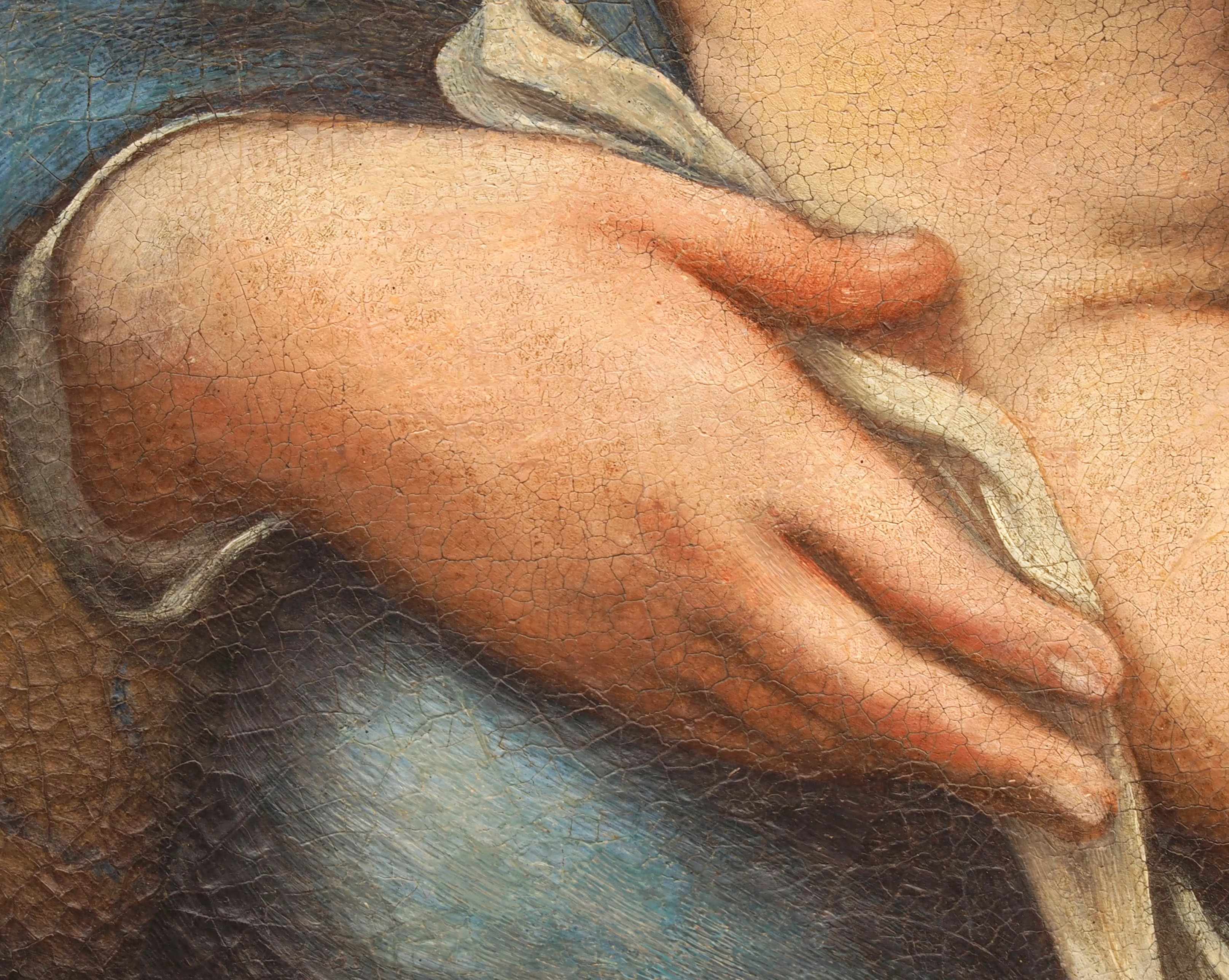 Scuola Romana, XVII Secolo - Madonna con Bambino