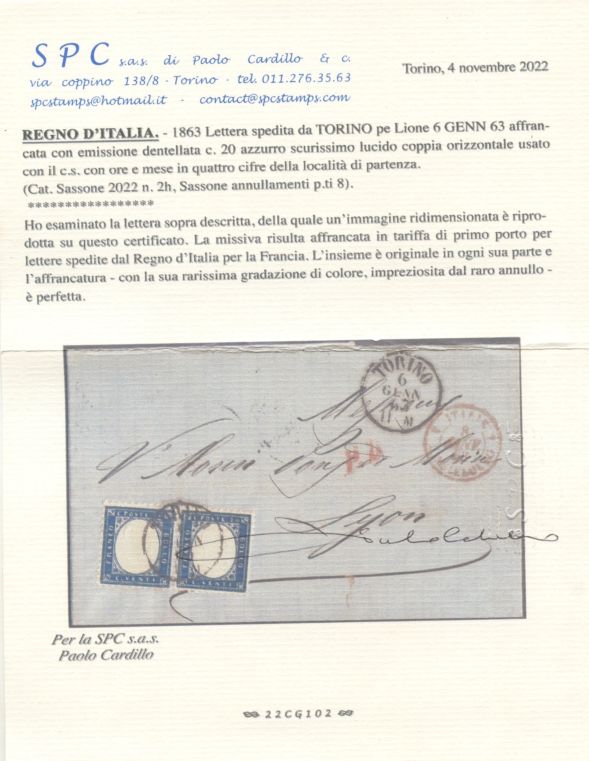 Regno D'italia - Storia Postale