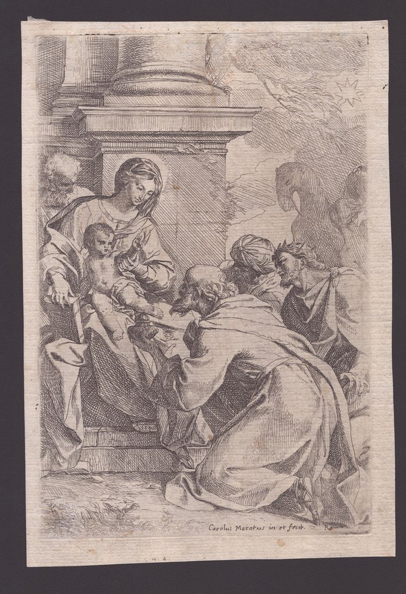Carlo Maratti - Adorazione dei Magi