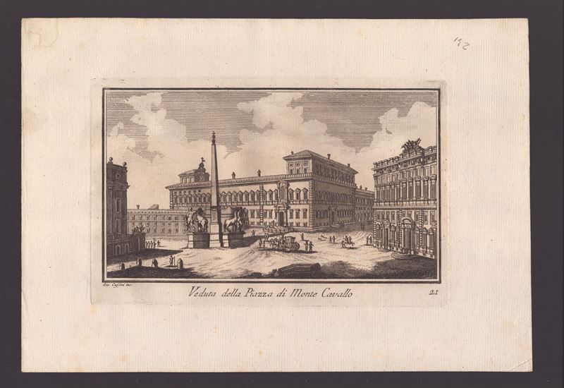 Dominique Montagù, Giovanni Maria Cassini (1745-1824) - Vedute Antiche e Moderne di Roma