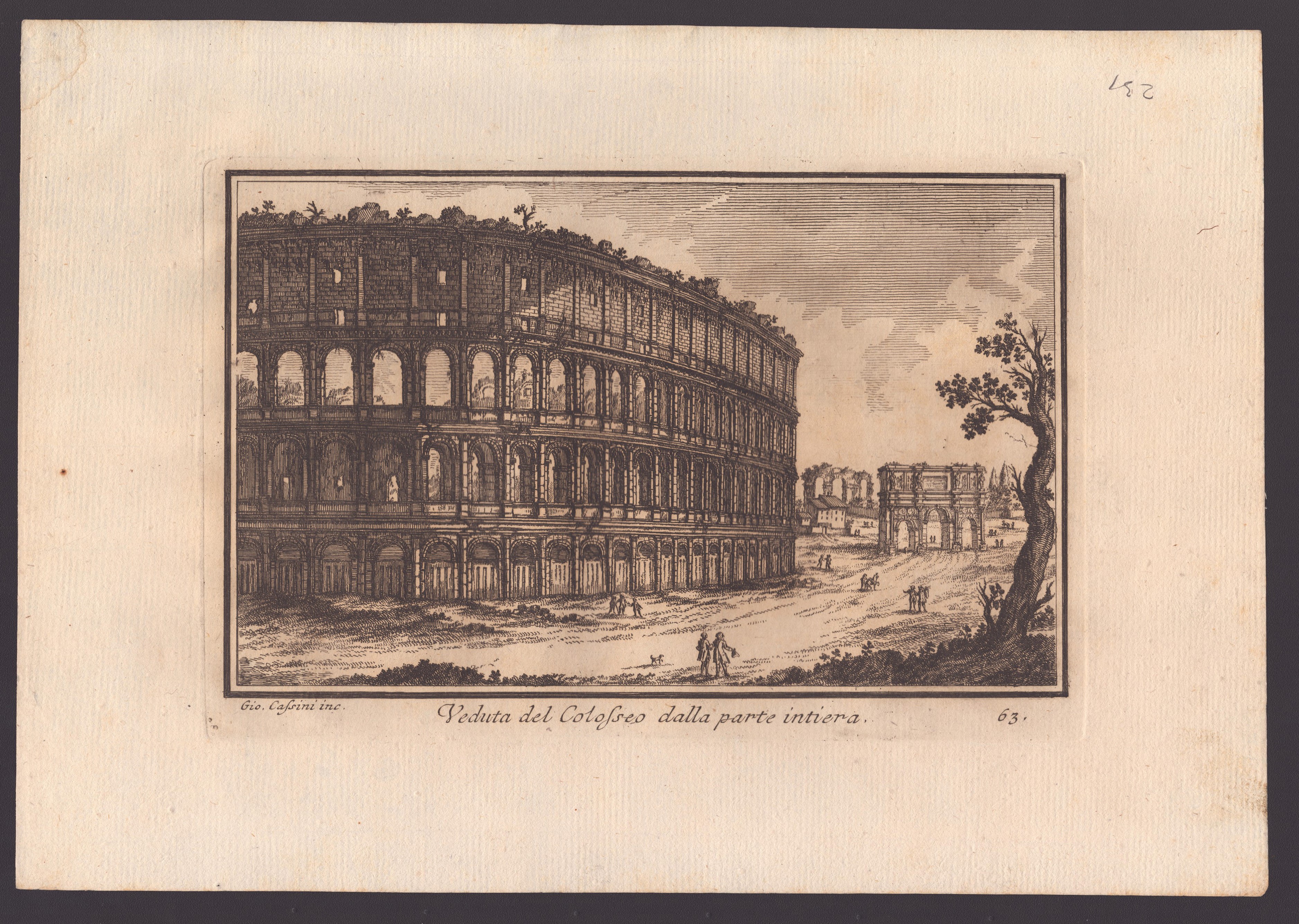 Dominique Montagù, Giovanni Maria Cassini (1745-1824) - Vedute Antiche e Moderne di Roma