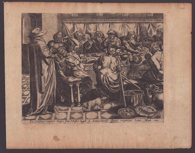 Gerard De Jode - La Parabola del Banchetto Nuziale