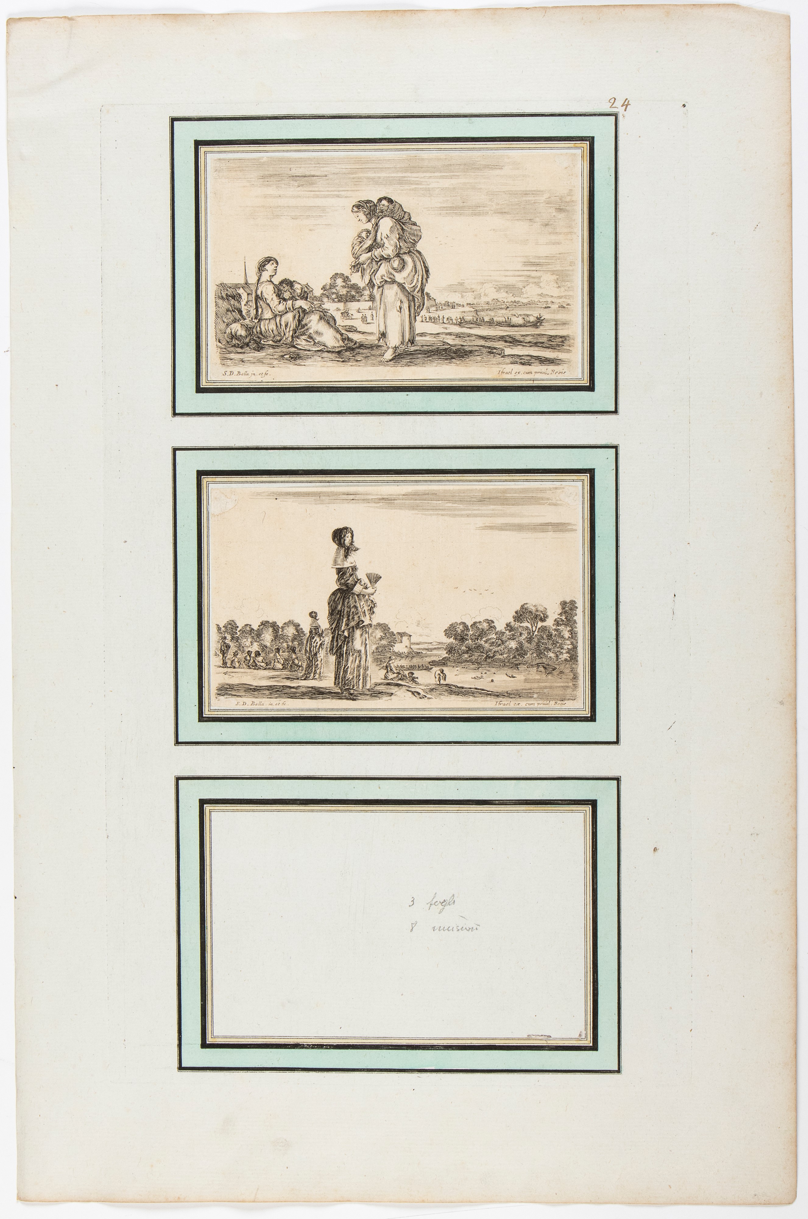 Stefano della Bella - Varie Figure