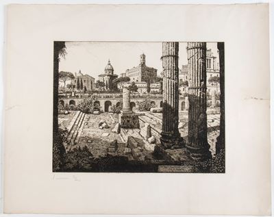 Il Colle Capitolino Visto dal Foro di Augusti