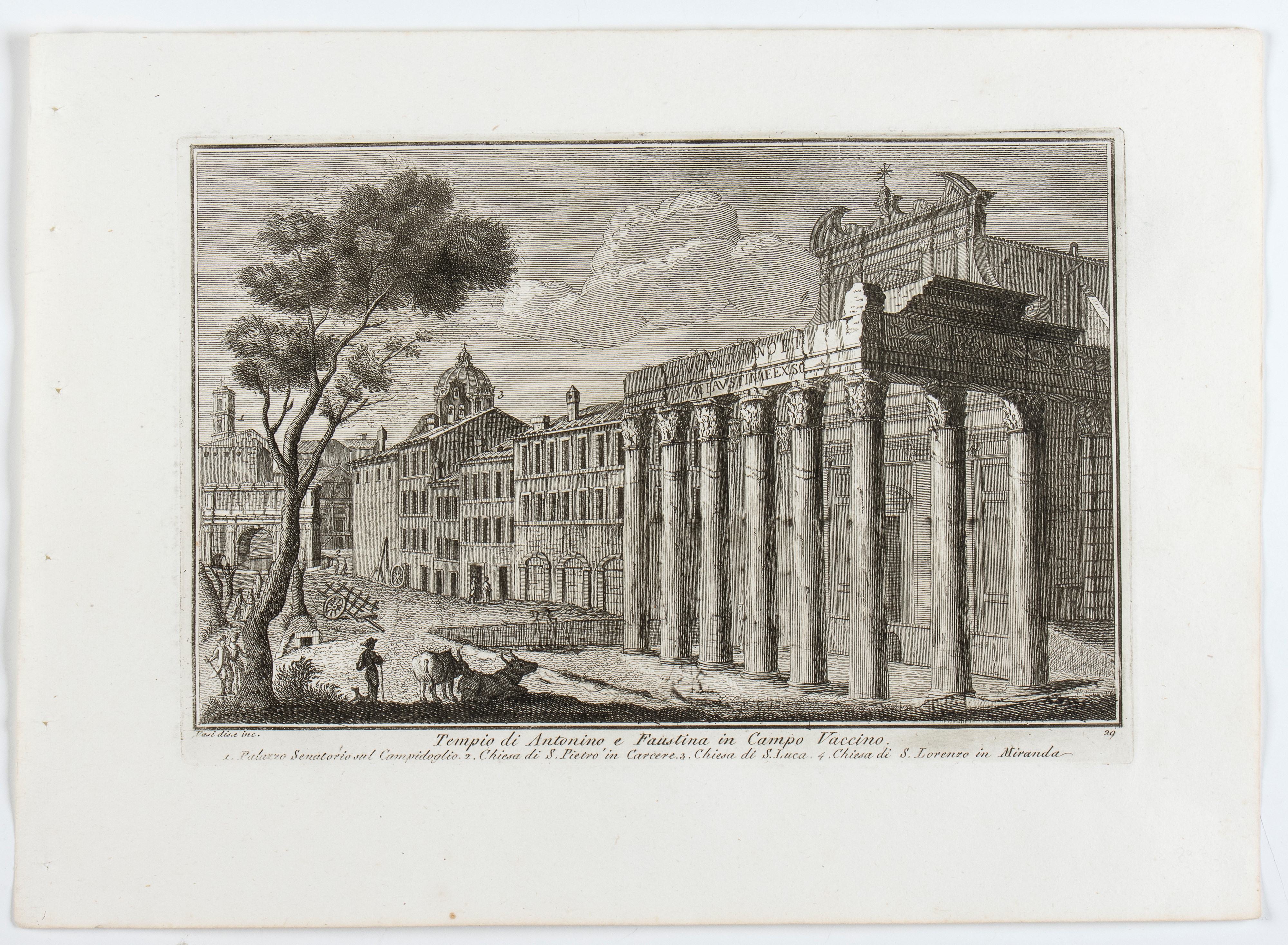 Giuseppe Vasi - Raccolta delle Più Belle Vedute Antiche, e Moderne di Roma