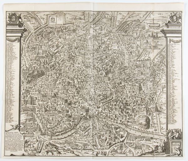 Pieter van der Aa - Antiquae Urbis Romae Imago accuriss. former ancient monuments...